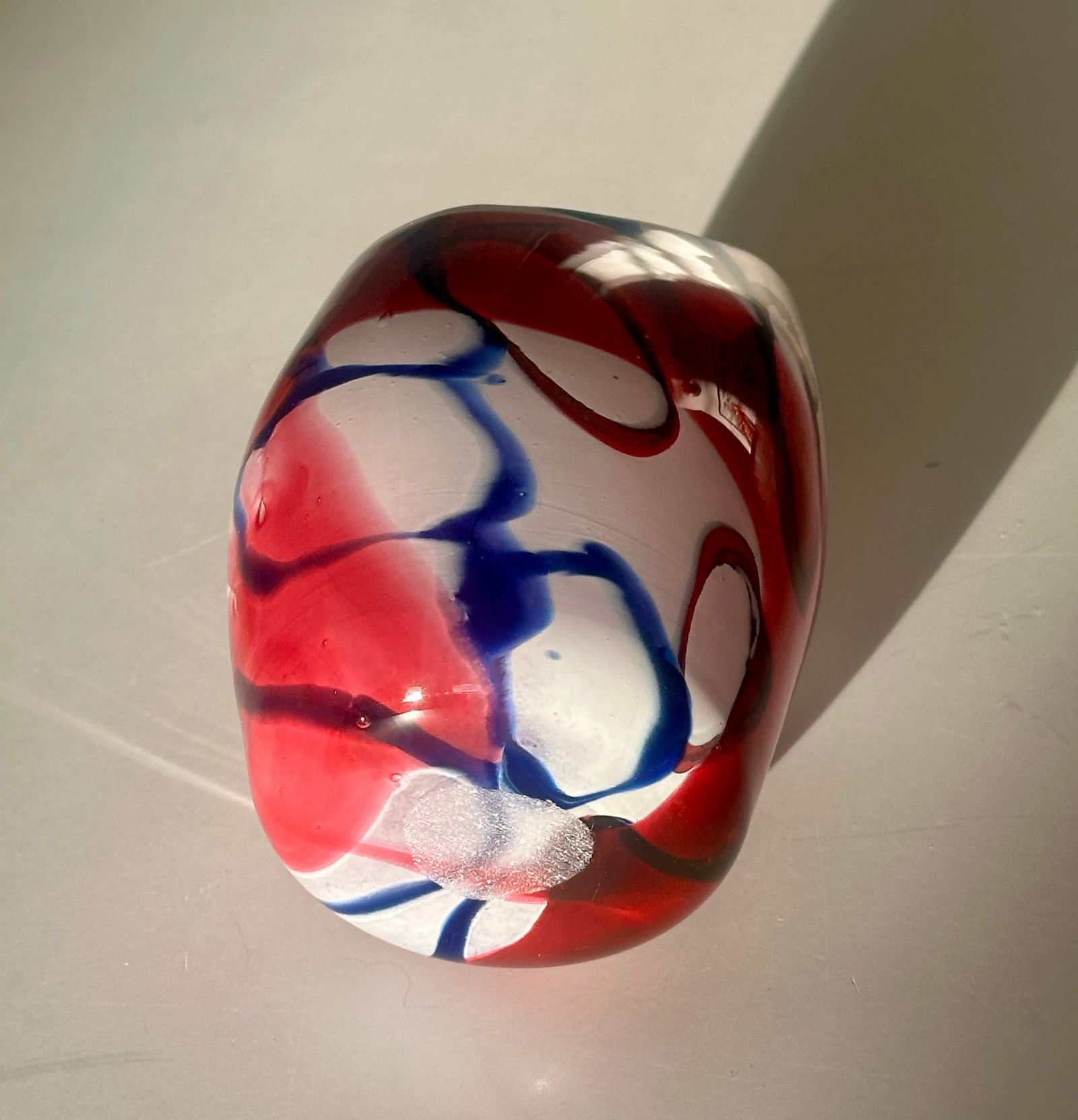 Fulvio Bianconi Murano Art Glass Bud Vase Italy 1960s Mid Century Modern - 5