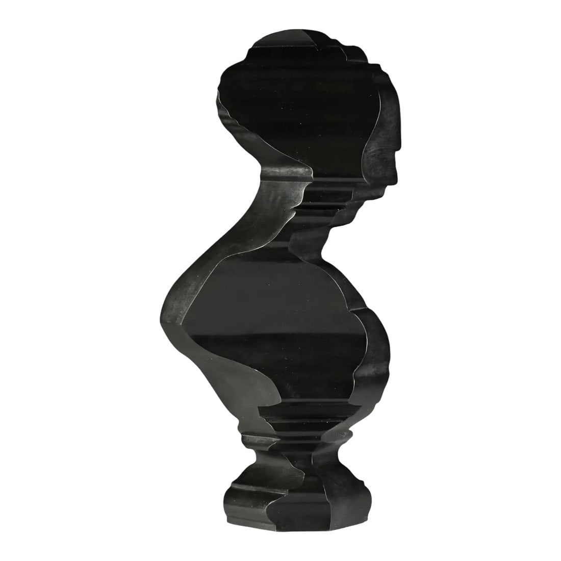 Nick Hornby "Vanity Working on a Weak Head Produces Every Sort of Mischief (Jane Austen)" Bust Sculp: Nick Hornby (b. 1980) A SCULPTURE, "Vanity Working on a Weak Head Produces Every Sort of Mischief (Jane Austen)," 21ST CENTURY, bronze sculpture with dark brown patina. This sculpture is characterized