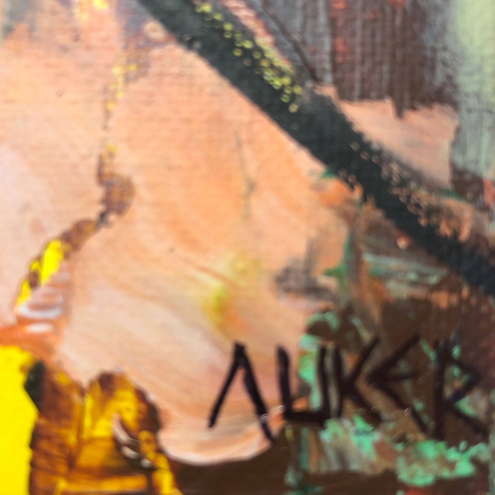 Woman in Yellow and Celadon by Cassandra Auker, Acrylic on Canvas Board - 12