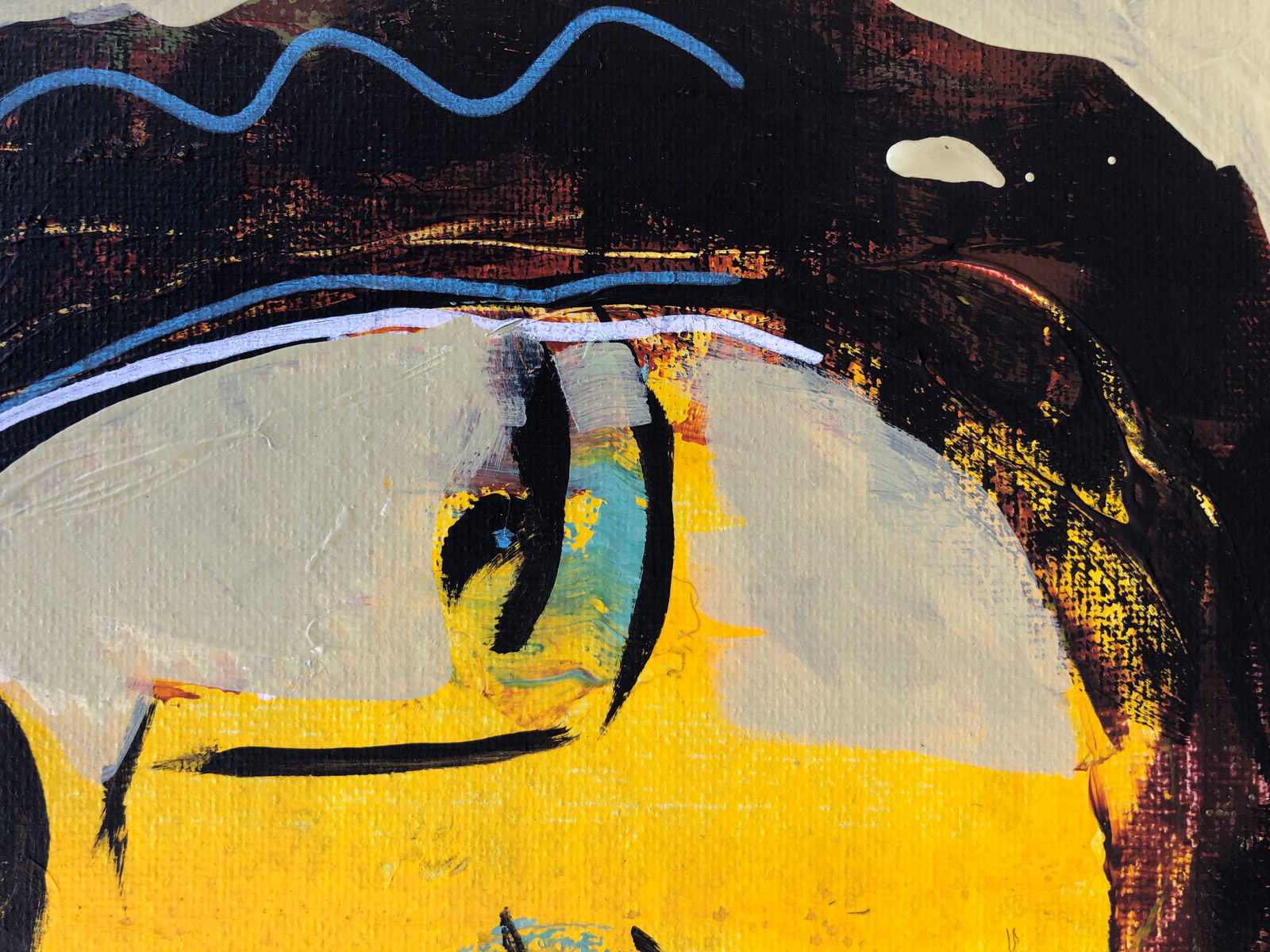 Woman in Yellow and Celadon by Cassandra Auker, Acrylic on Canvas Board - 5