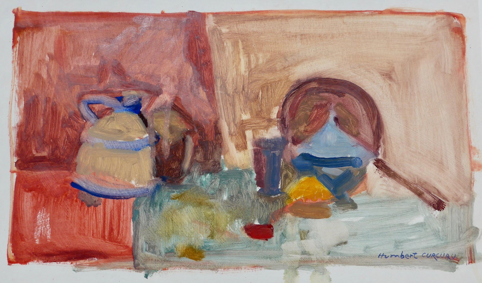 "Home in the Kitchen" Contemporary Paper Painting - 3