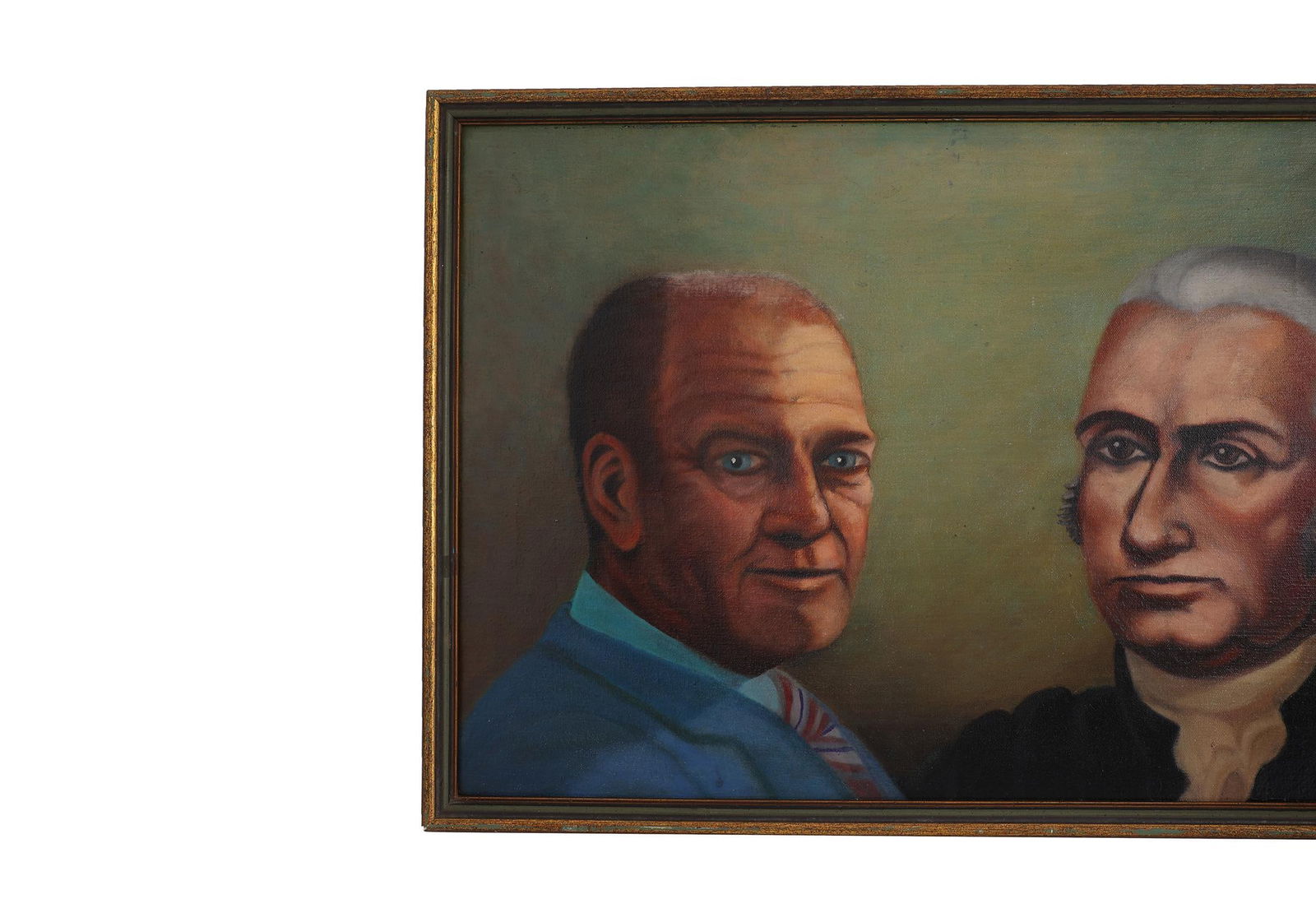 Presidents Day Painting of George Washington and Gerald Ford Original Artwork - 4