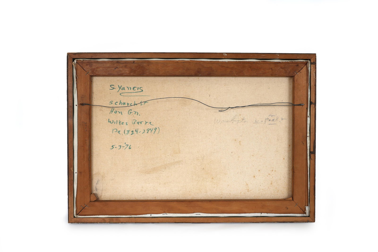 Presidents Day Painting of George Washington and Gerald Ford Original Artwork - 6