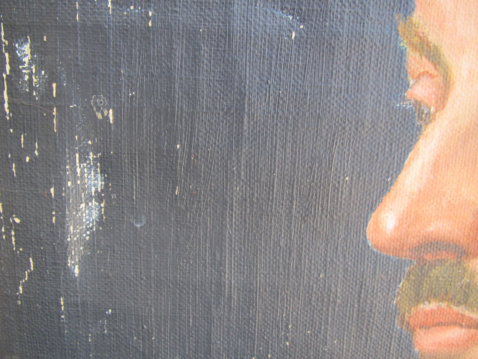 Mid Century Portrait of Man in Gray Suit - 5