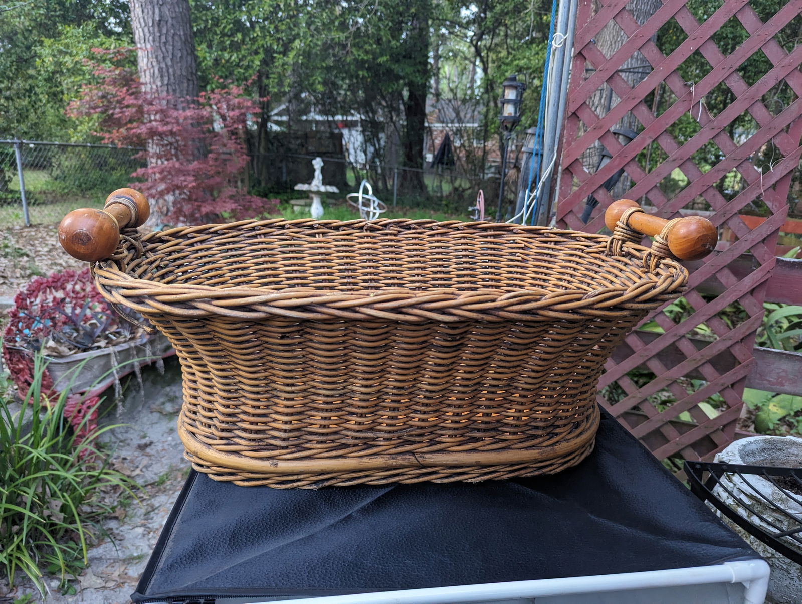 Early-Mid 20th Century French Boulangerie Shop Basket - 8