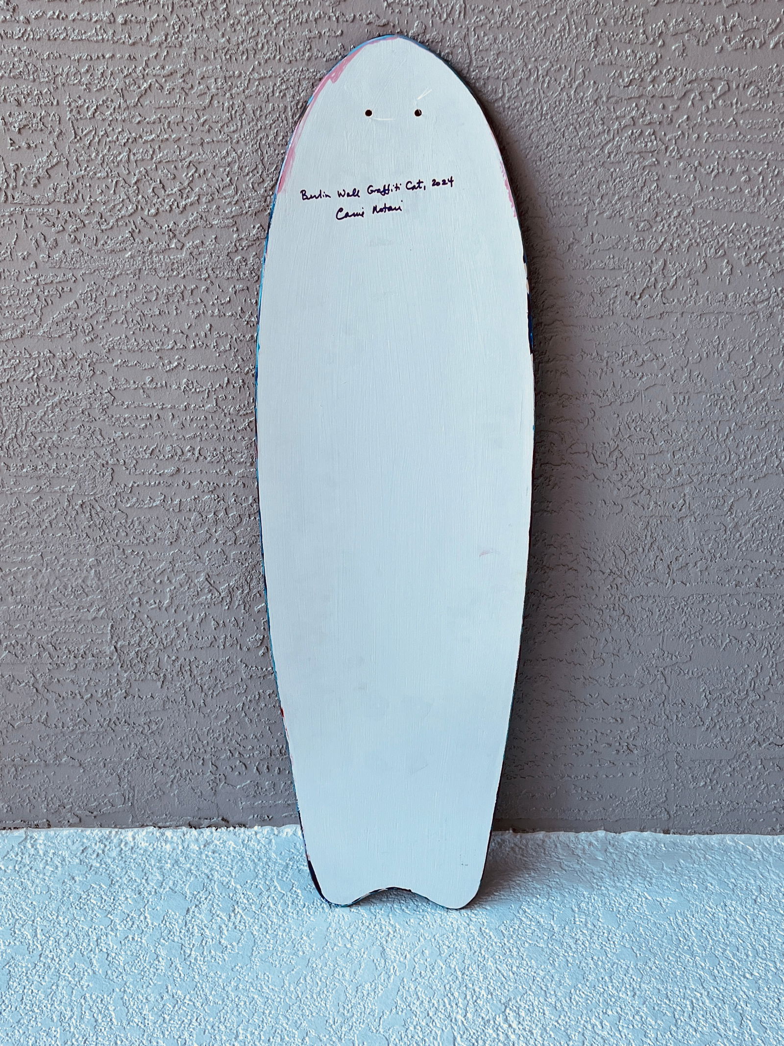 Skateboard Art Collage One of a Kind Signed Artwork Berlin Wall Graffiti - 6