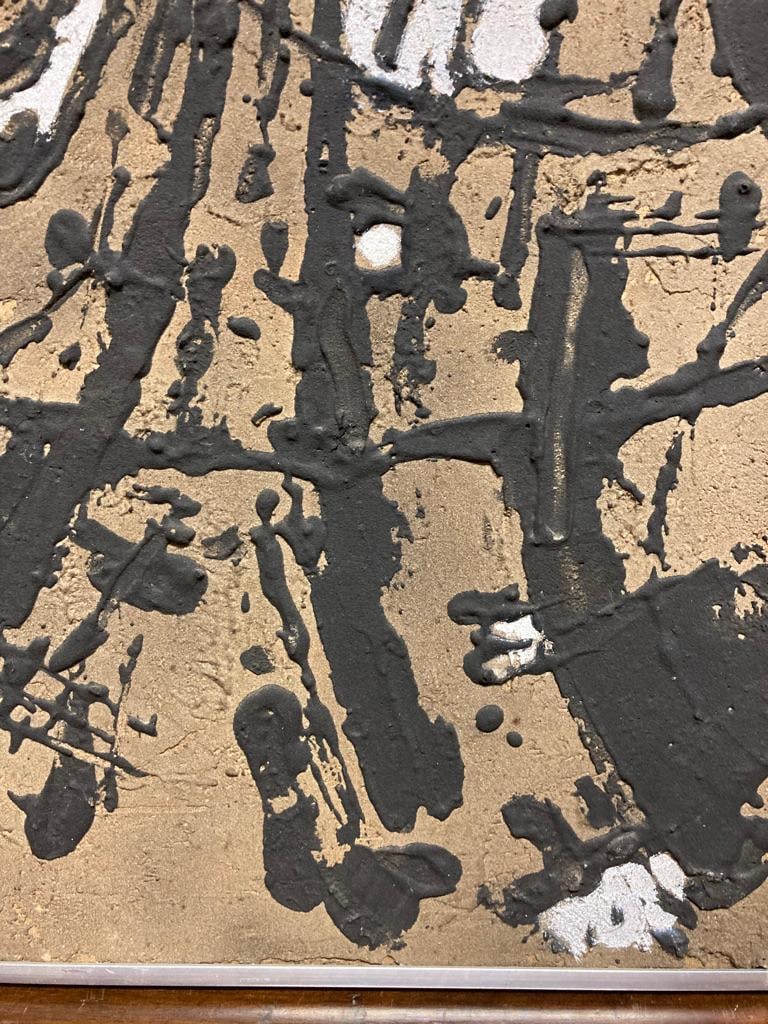 Italian Abstract Expressionist Painting by Ugo Sterpini, Signed and Dated 1958 - 12