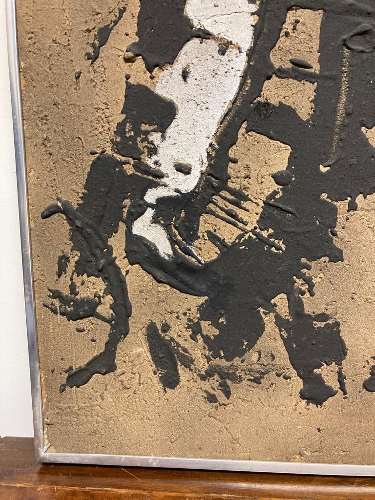 Italian Abstract Expressionist Painting by Ugo Sterpini, Signed and Dated 1958 - 2