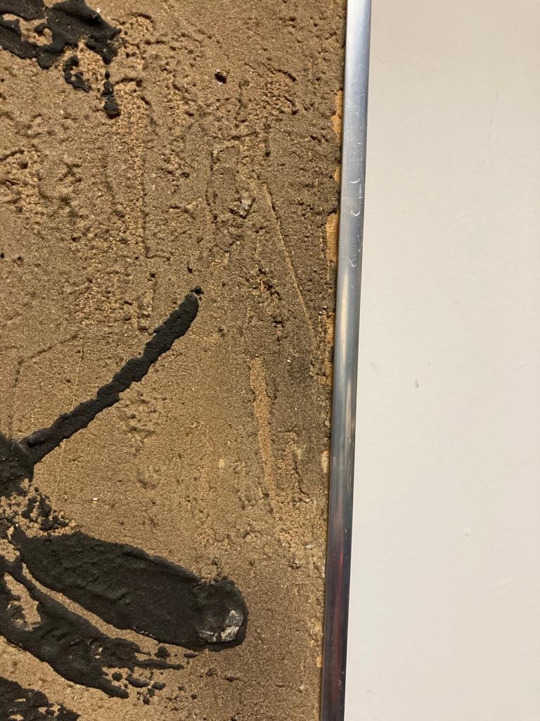 Italian Abstract Expressionist Painting by Ugo Sterpini, Signed and Dated 1958 - 9