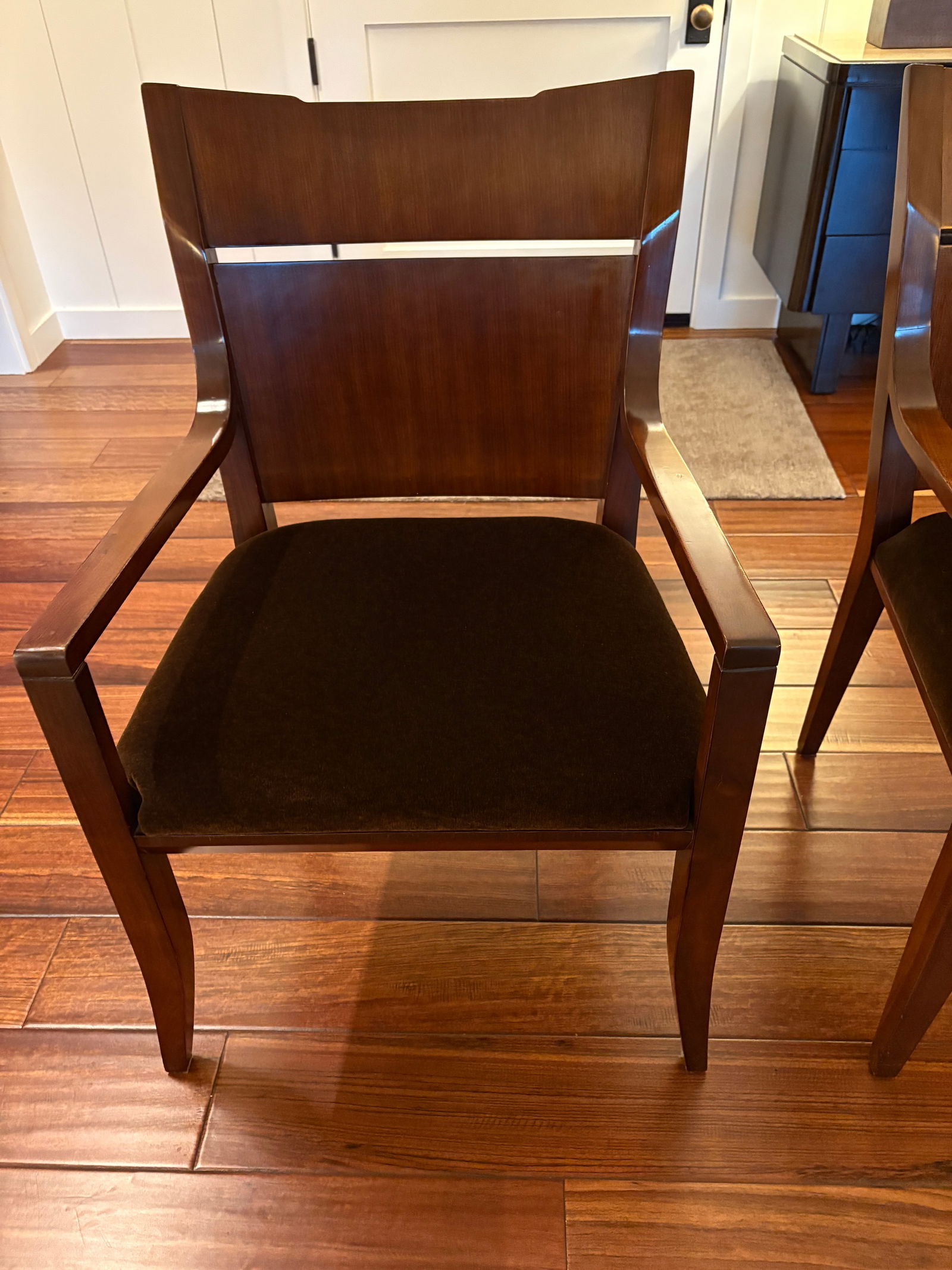 Bill Sofield for Baker Furniture Piedmont Arm Chairs- a Pair - 3