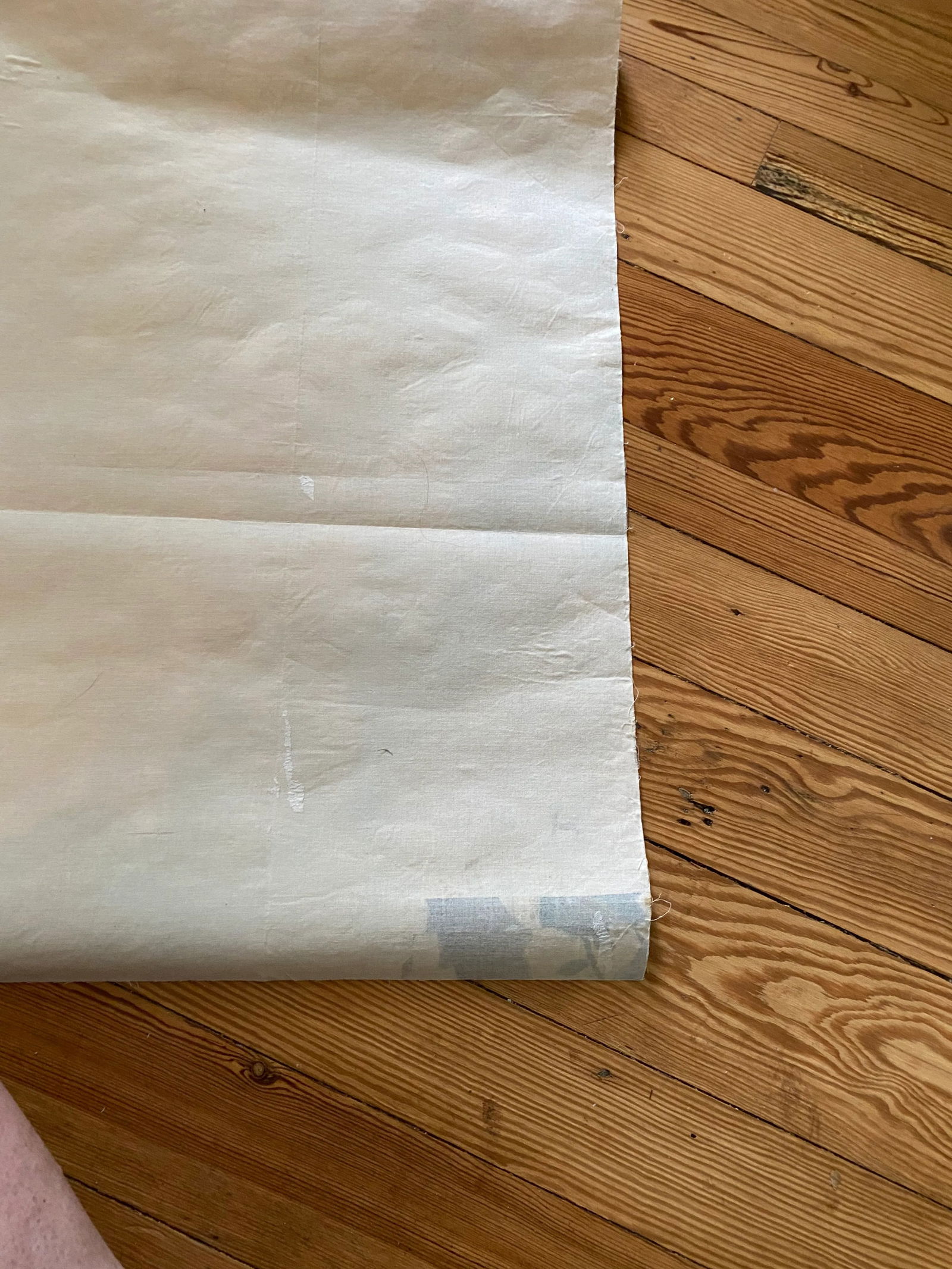 Antique Jacobean Flowers & Birds Wallpaper Artists' Rendering - 11