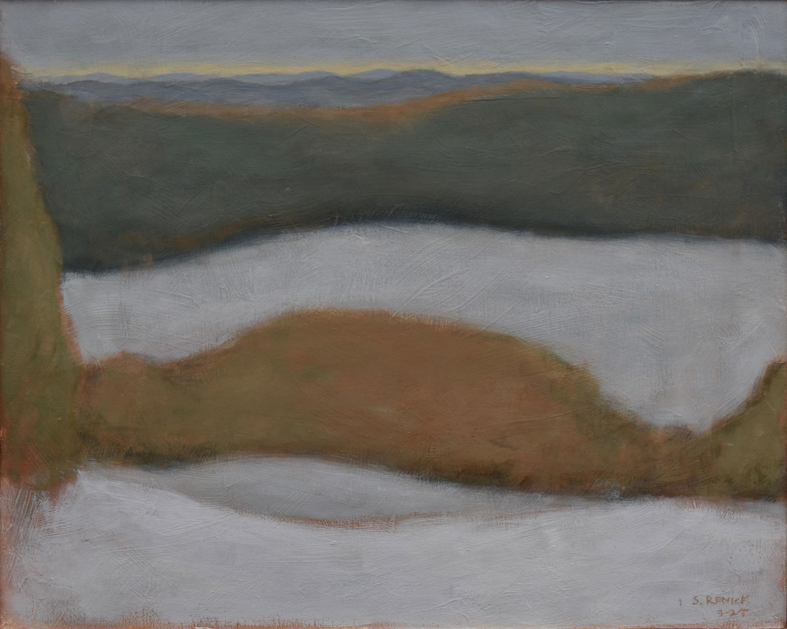 Vermont Memory, Contemporary Acrylic Painting by Stephen Remick - 2