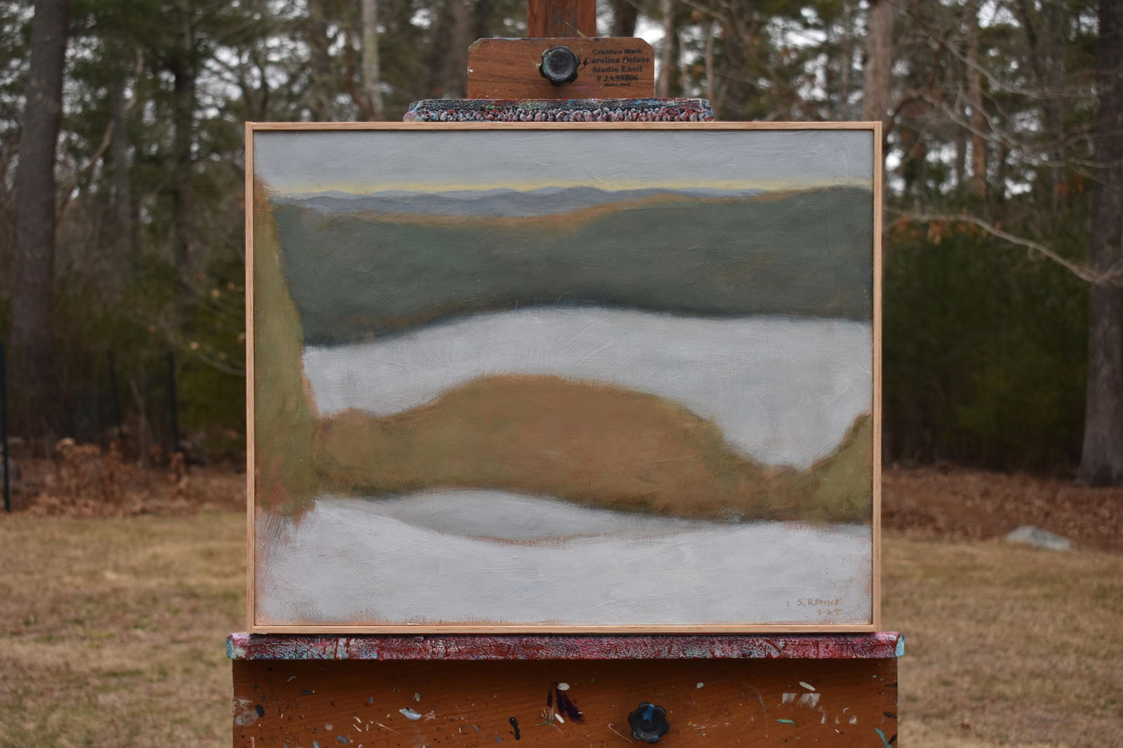 Vermont Memory, Contemporary Acrylic Painting by Stephen Remick - 9