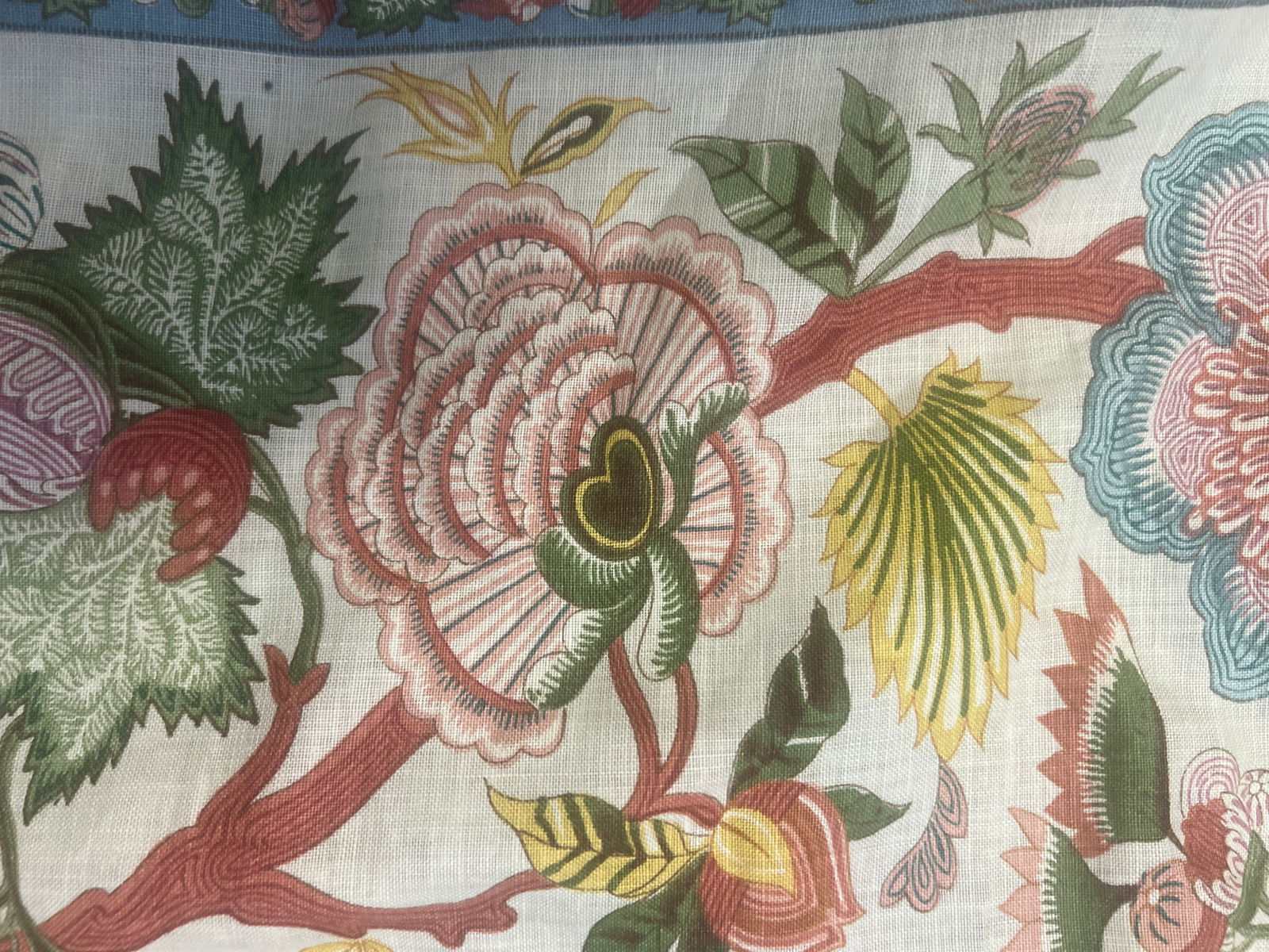 Lee Jofa Print Fabric- 6.5 Yards - 2