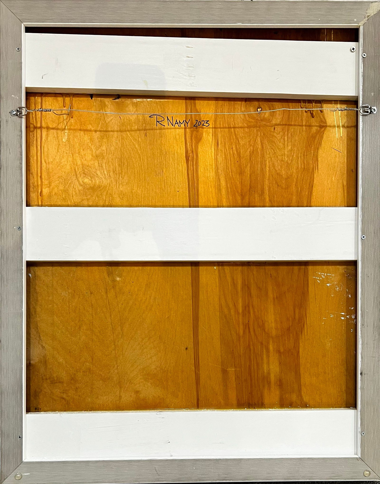 Moonlight Reveries, an Abstract Painting, Framed - 4