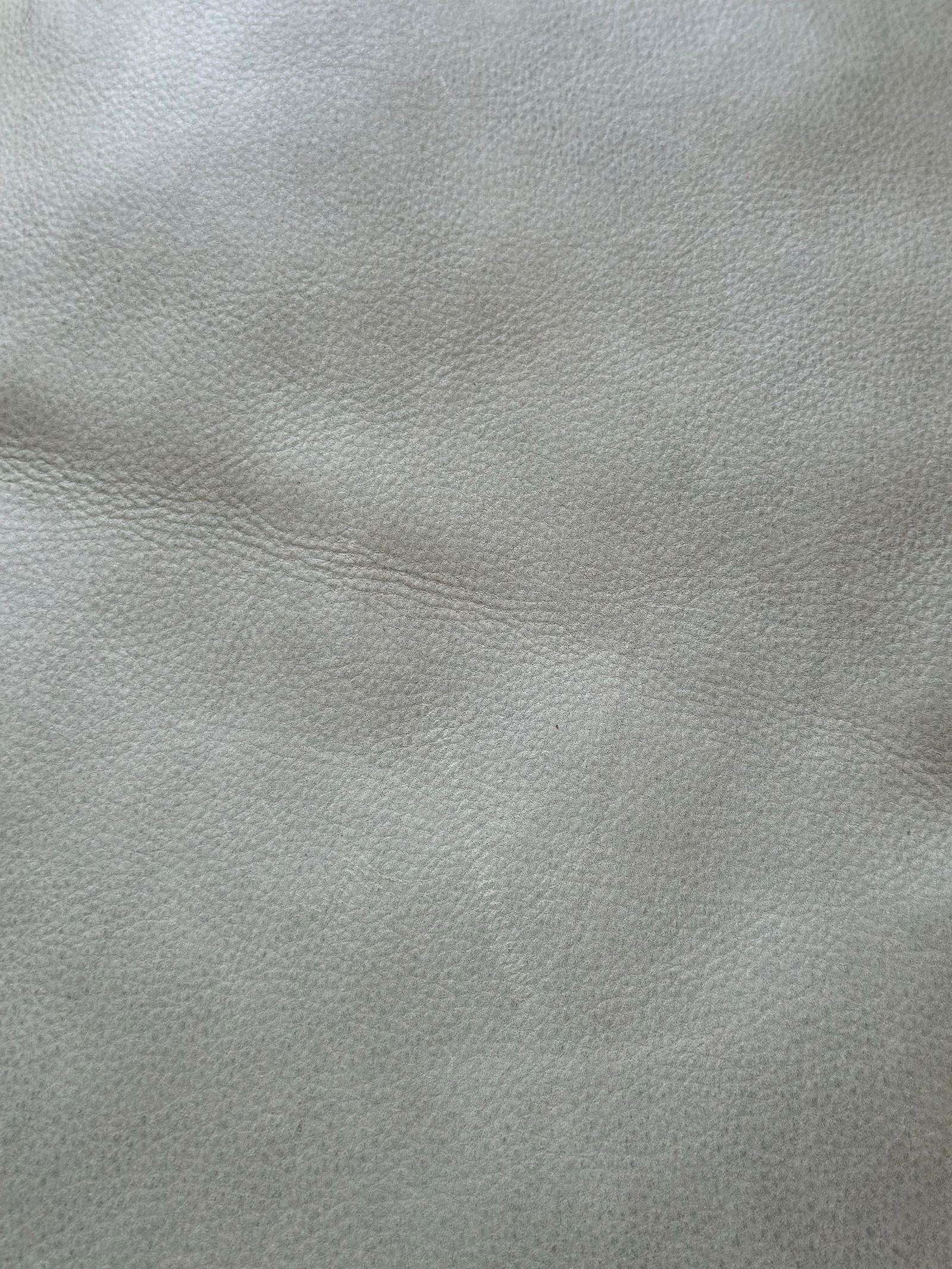 Pair of Paola Navone Baxter Italy Soft Leather Ottomans - 2