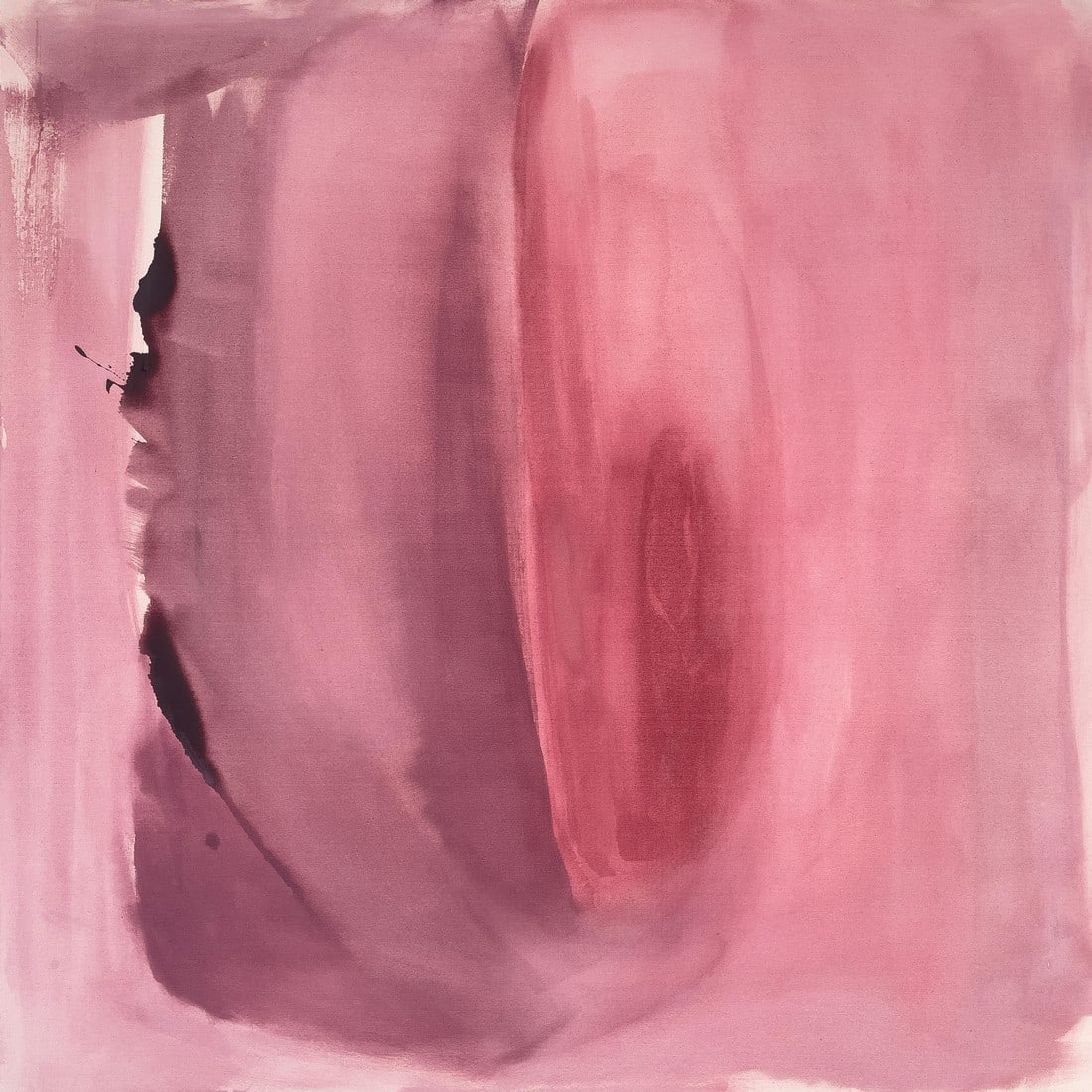 "No Matter What" Abstract Color Field Stain Painting by Stacey Warnix (1 of 11)