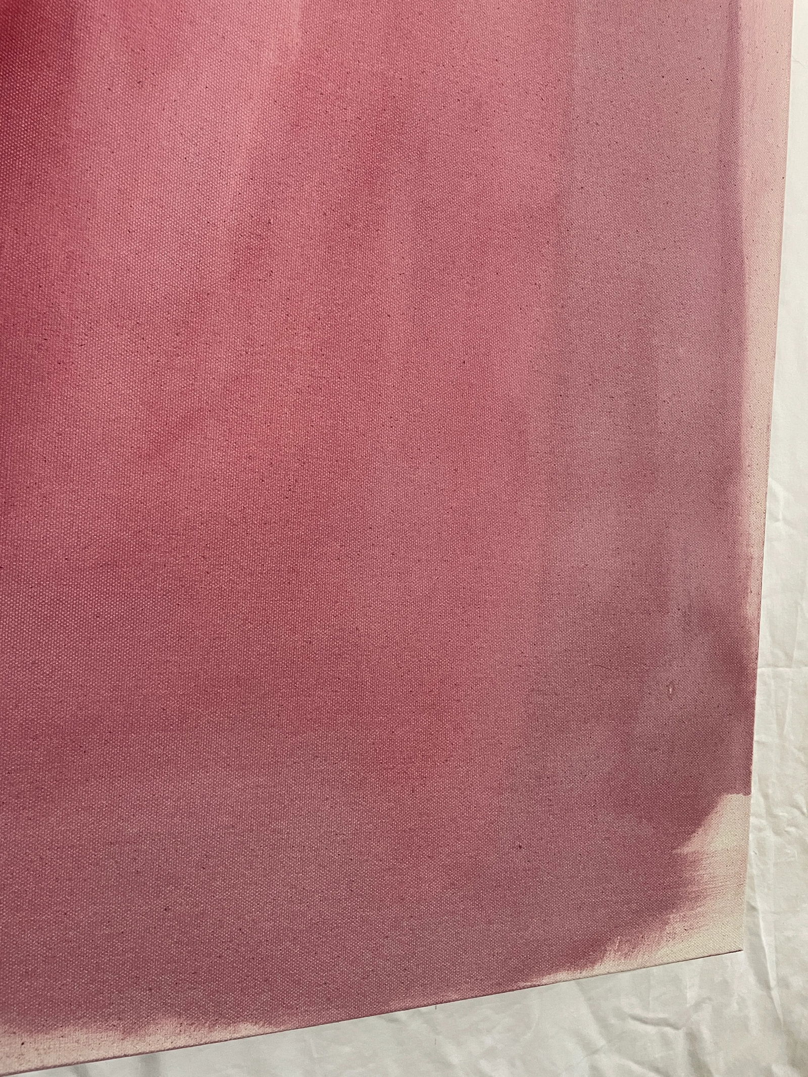 "No Matter What" Abstract Color Field Stain Painting by Stacey Warnix - 8