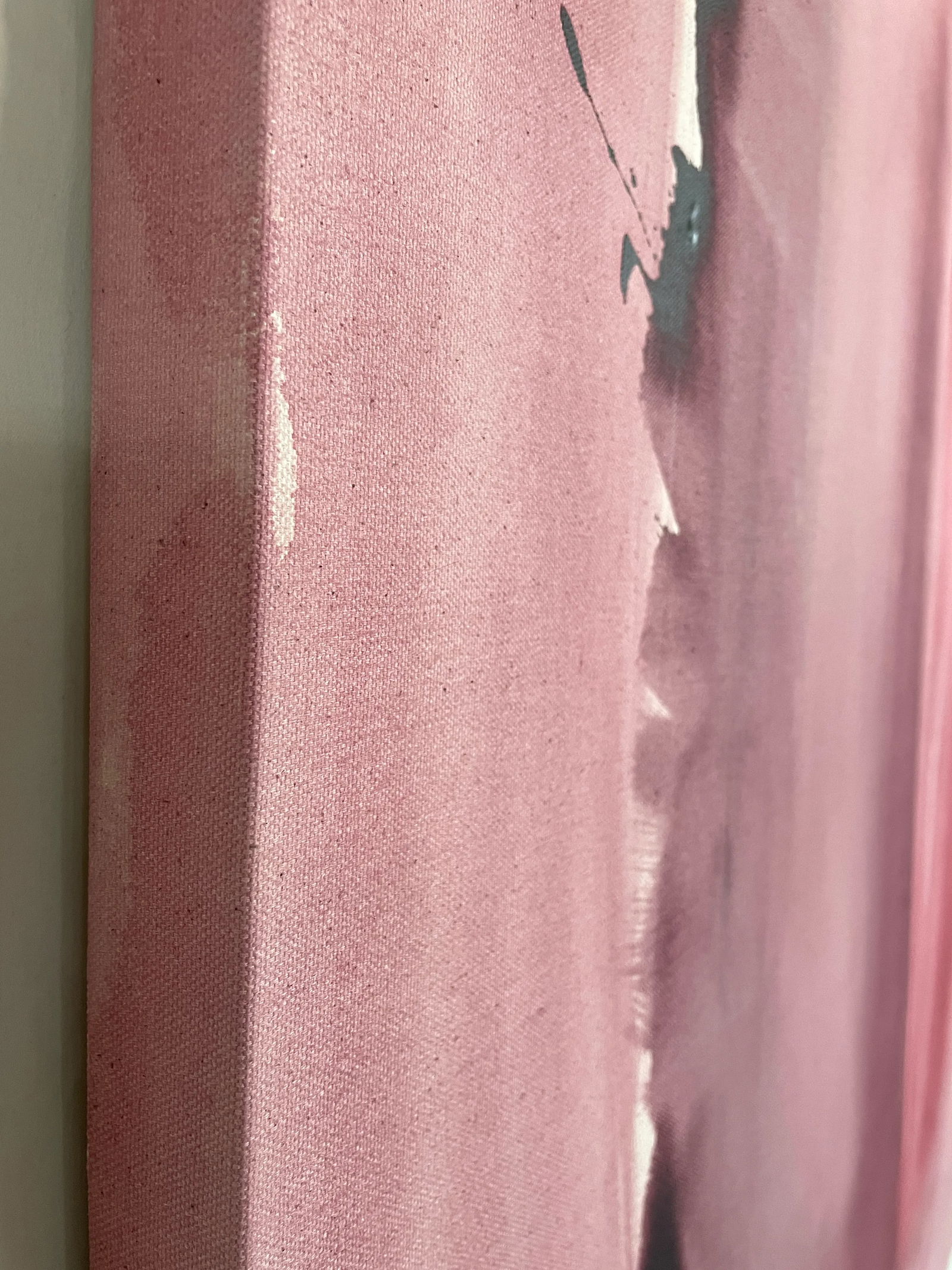 "No Matter What" Abstract Color Field Stain Painting by Stacey Warnix - 9