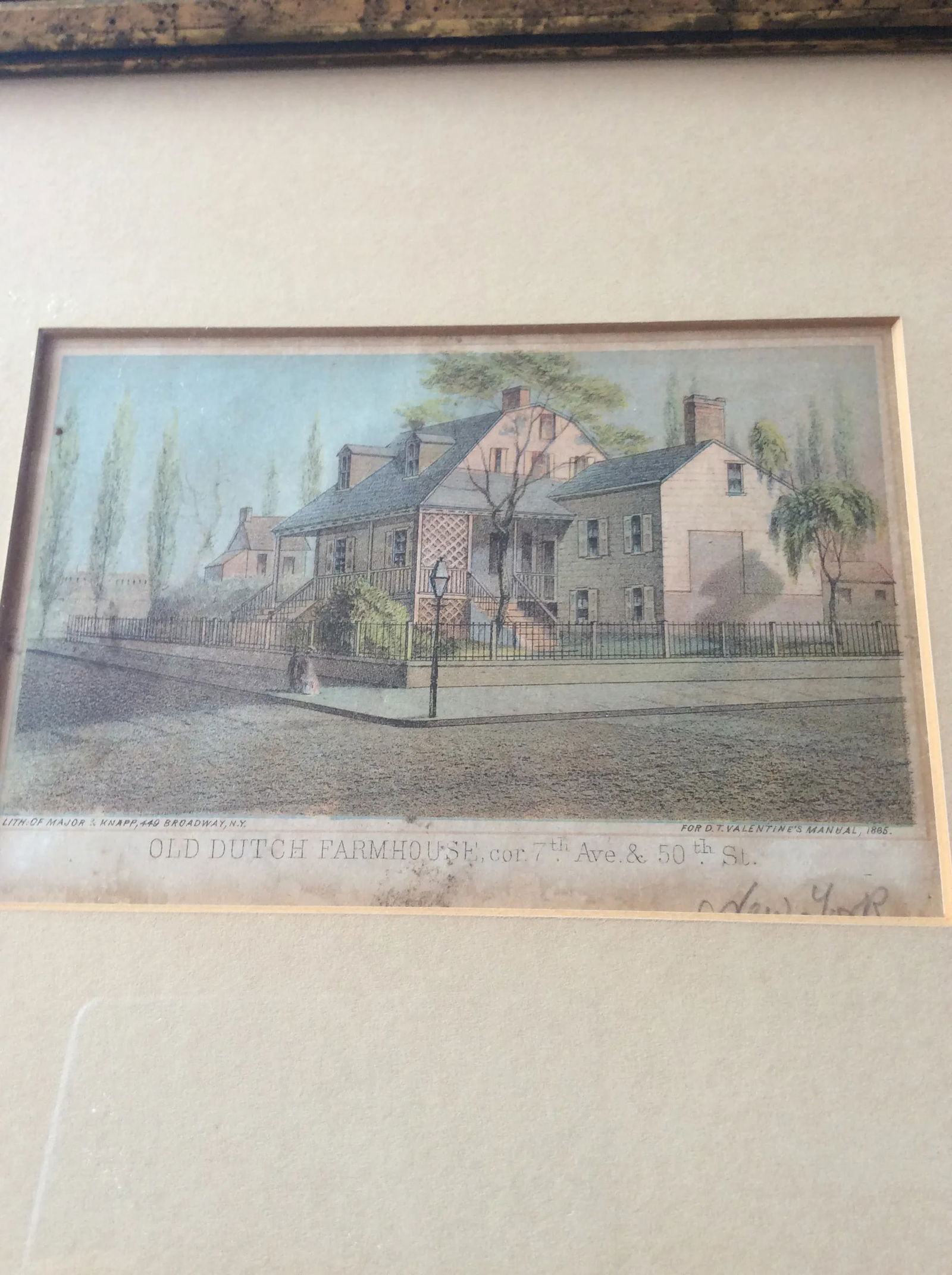 Vintage Architectural Hand Colored Etchings - a Pair - 11