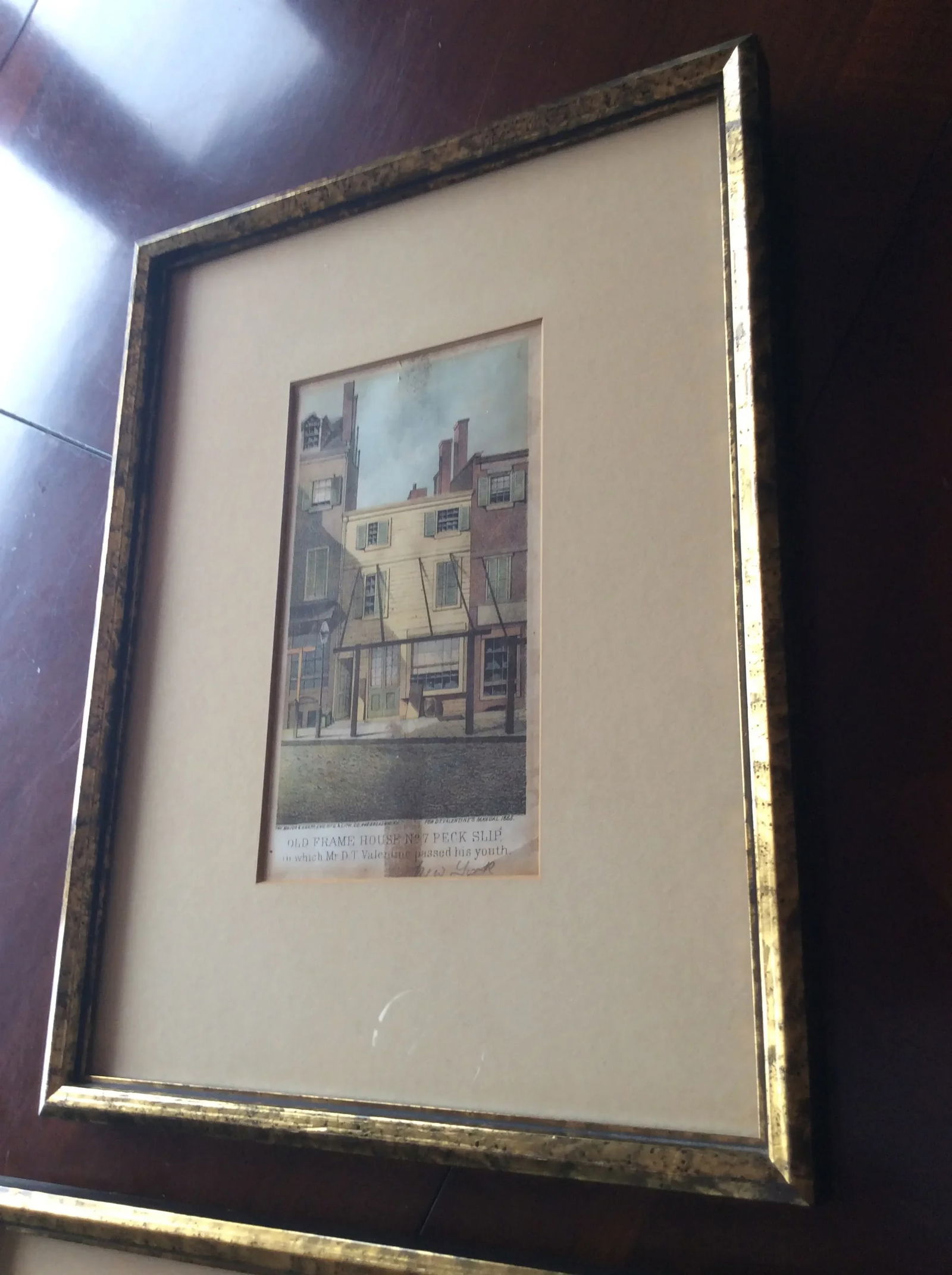 Vintage Architectural Hand Colored Etchings - a Pair - 8