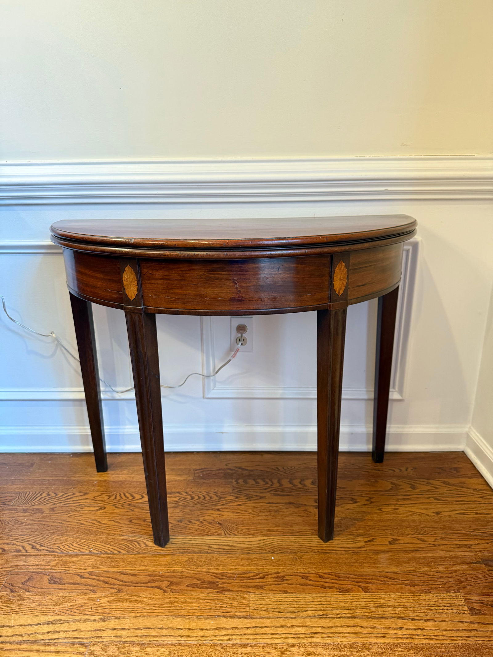 Antique George III Game Table - 8