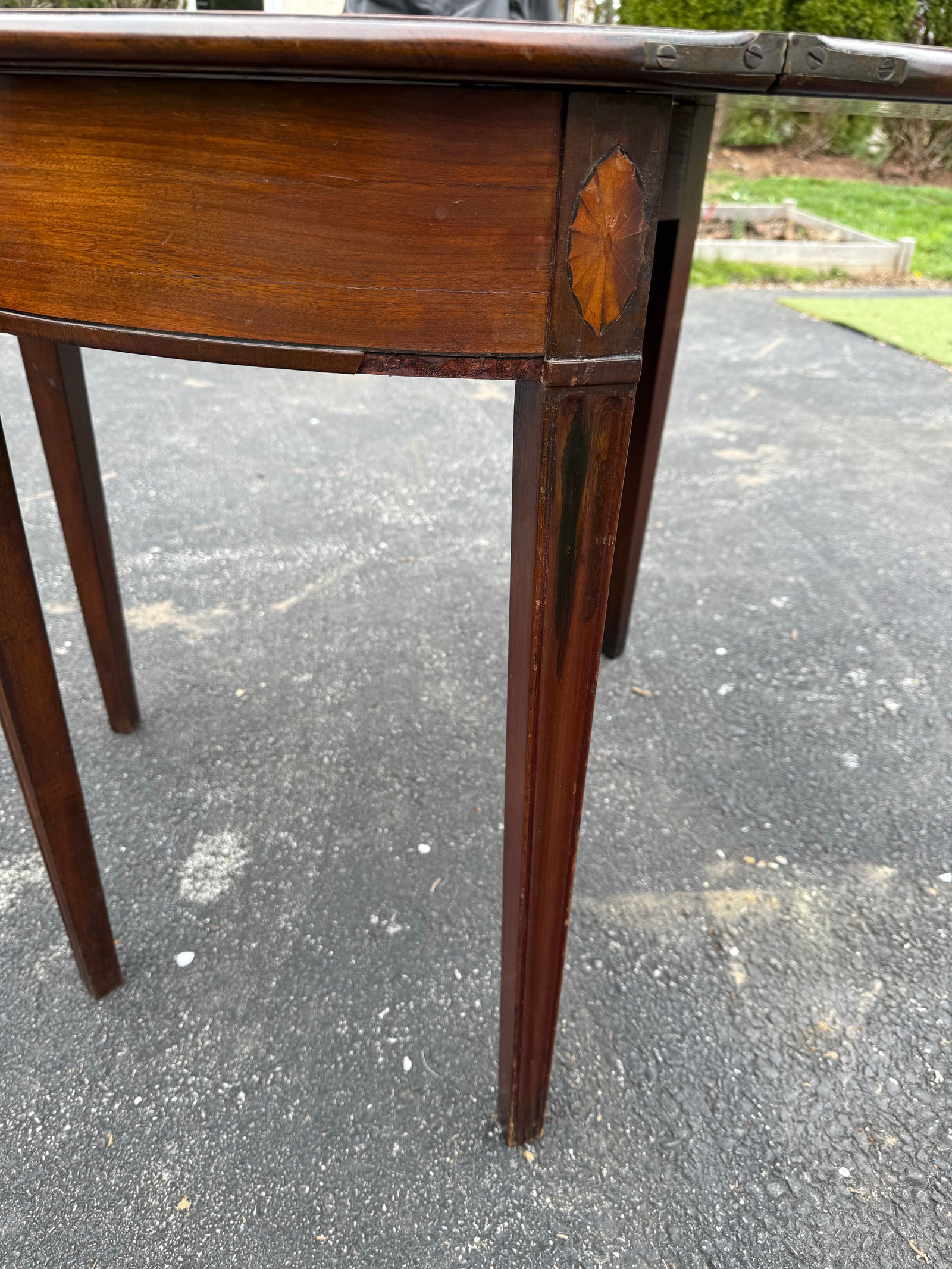 Antique George III Game Table - 9