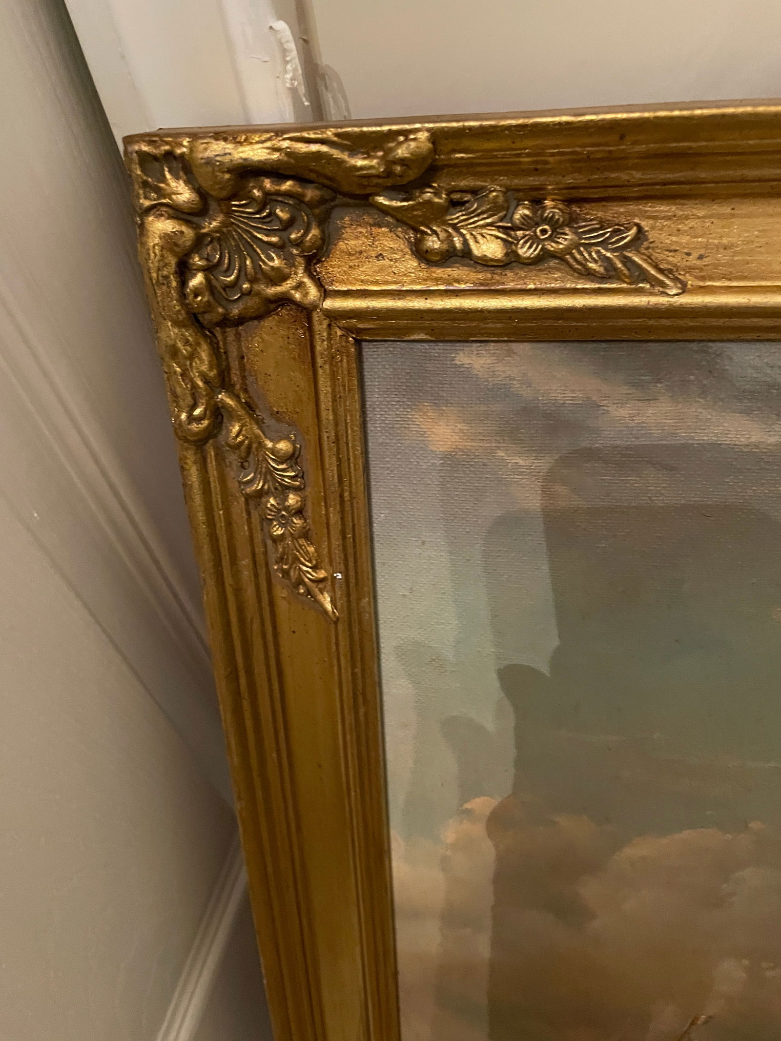 1970s Sailing Schooner Oil Painting, Framed - 2