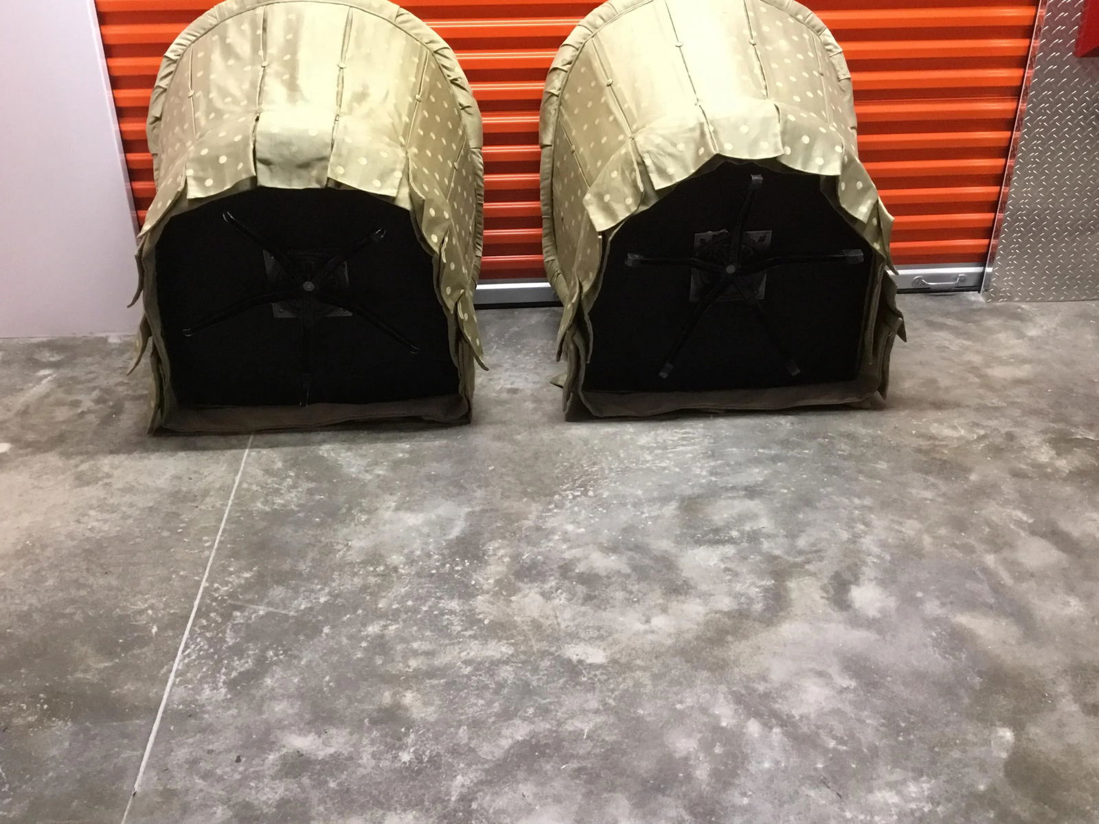 Vintage Ethan Allen Swivel Chairs - a Pair - 10