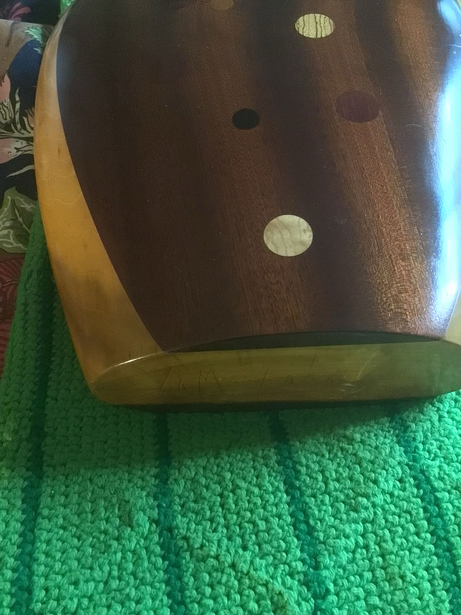 1970s Paul La Montagna Art Turned Wood Vase - 7