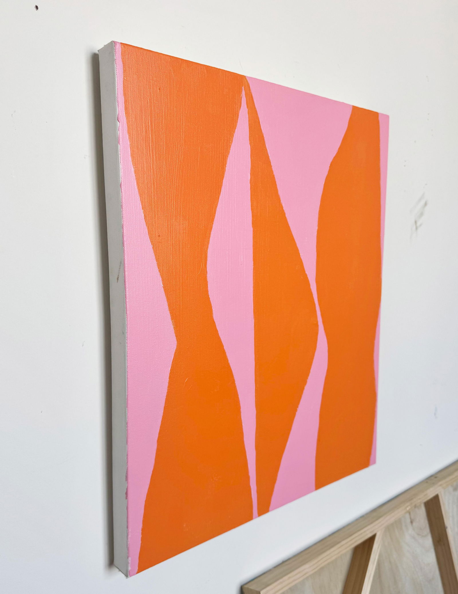 Linger in Warmth, Contemporary Minimalist Abstract Painting by Matt Higgins - 2