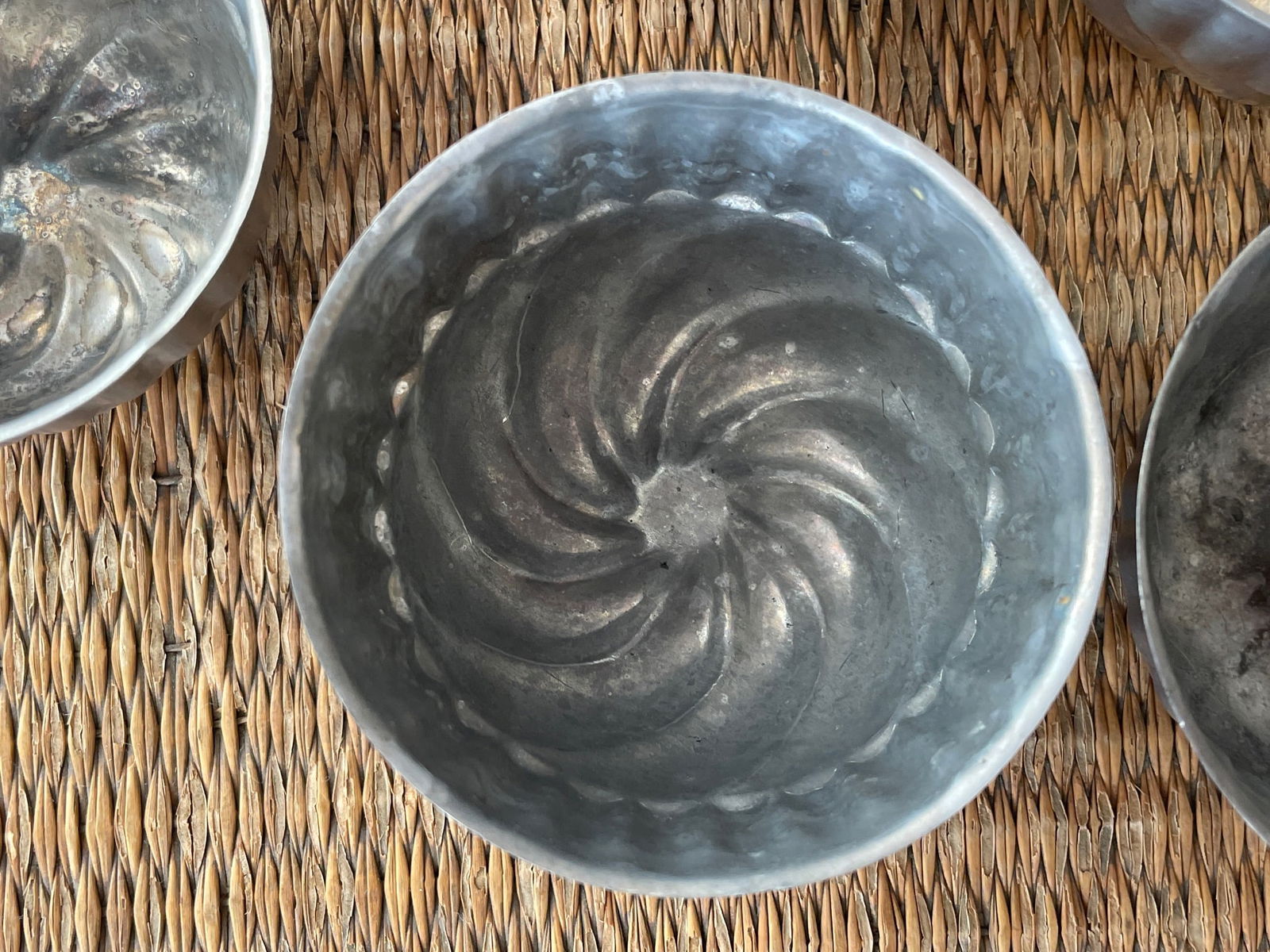 Set of Eight Mid Century Miniature Bundt Cake Molds - 5