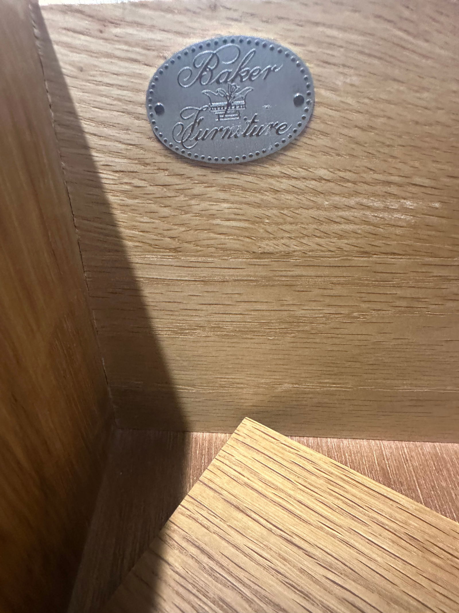 1980s Baker Furniture Georgian Oak Dresser - 7