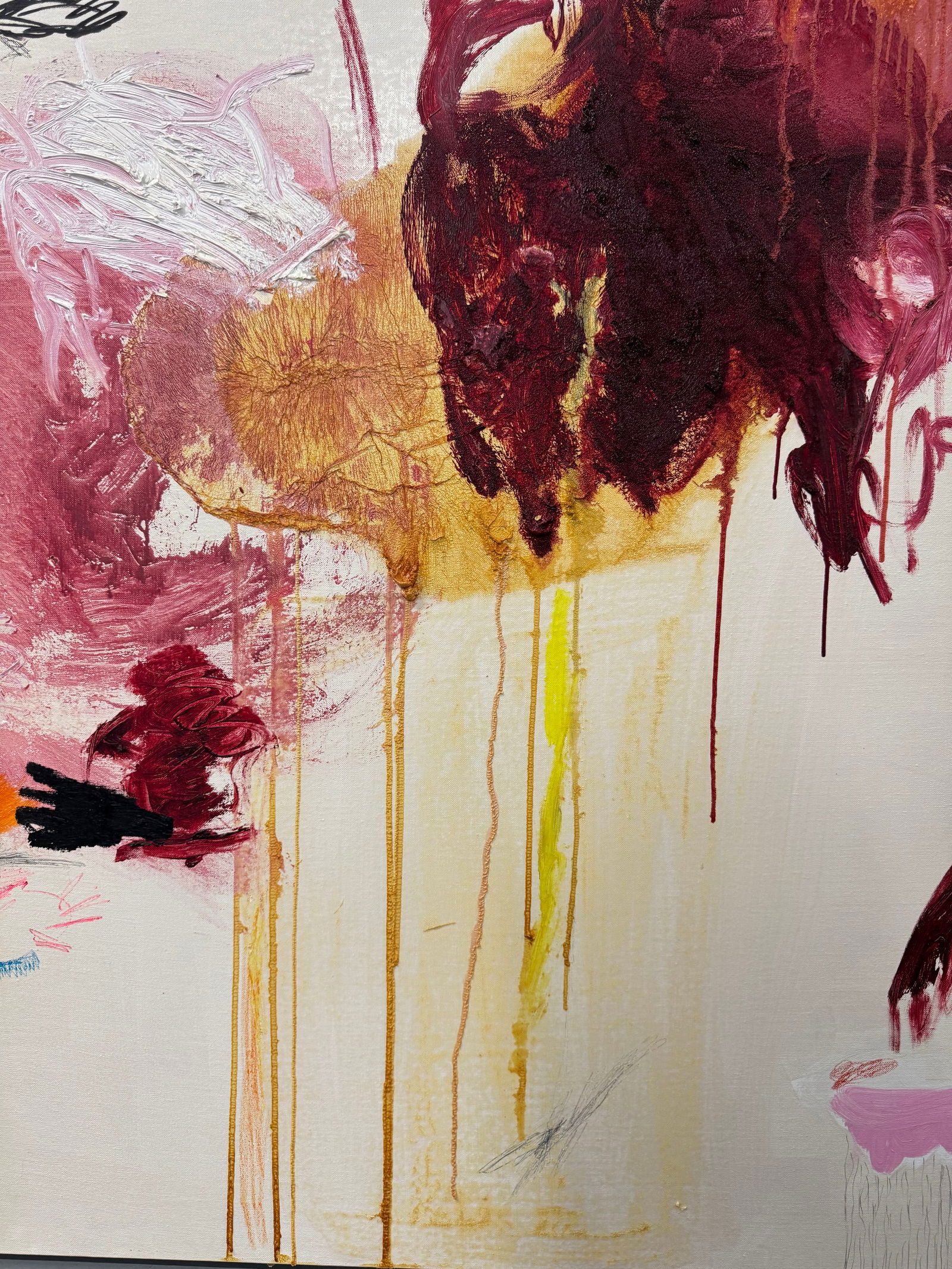 Abstract Acrylic, Oil & Pencil Painting by Xavi Carbonell - 4