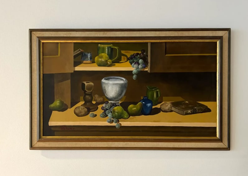 Mid Century Still Life, Framed & Signed - 2