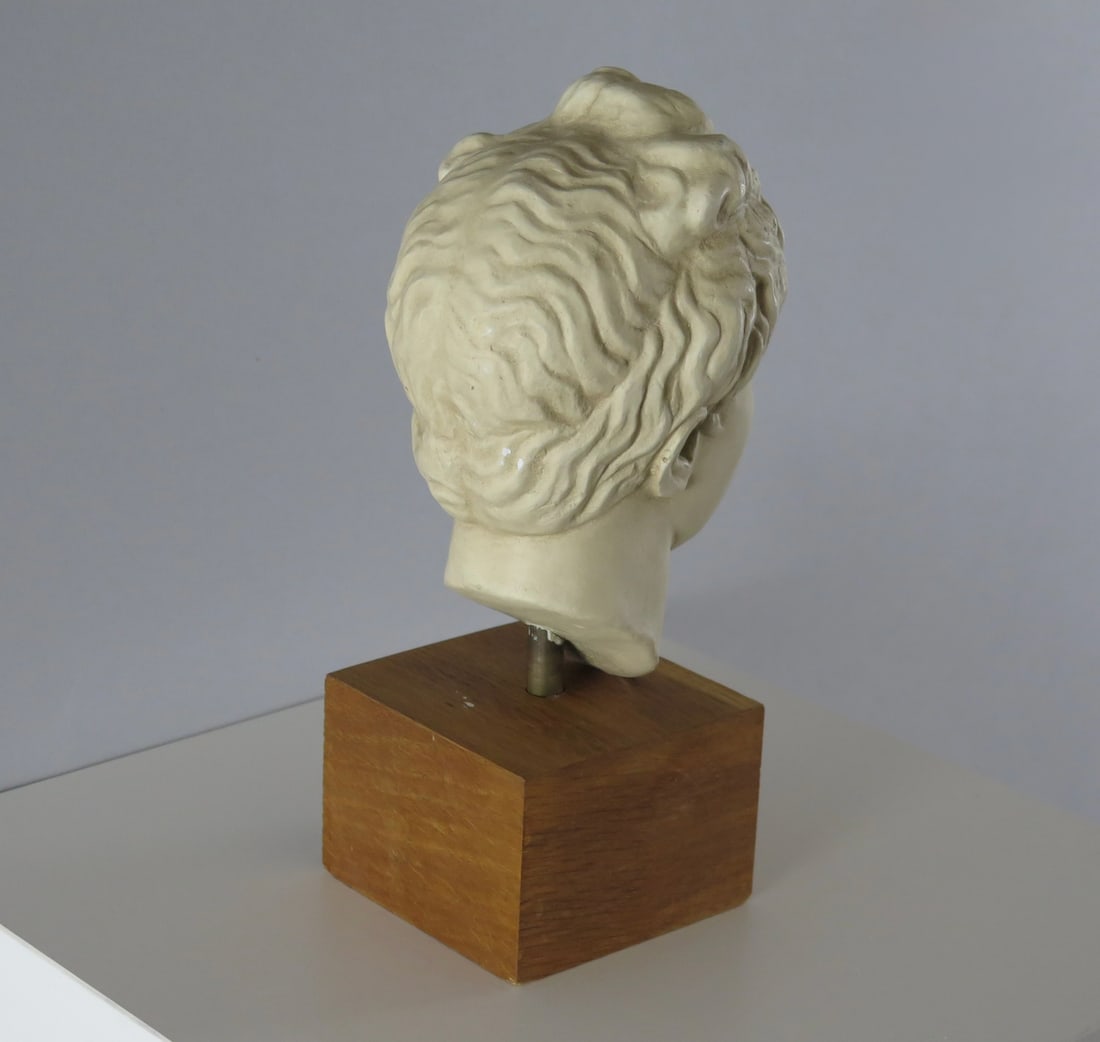 Greek 1960s Plaster Bust of Hygenia - 3