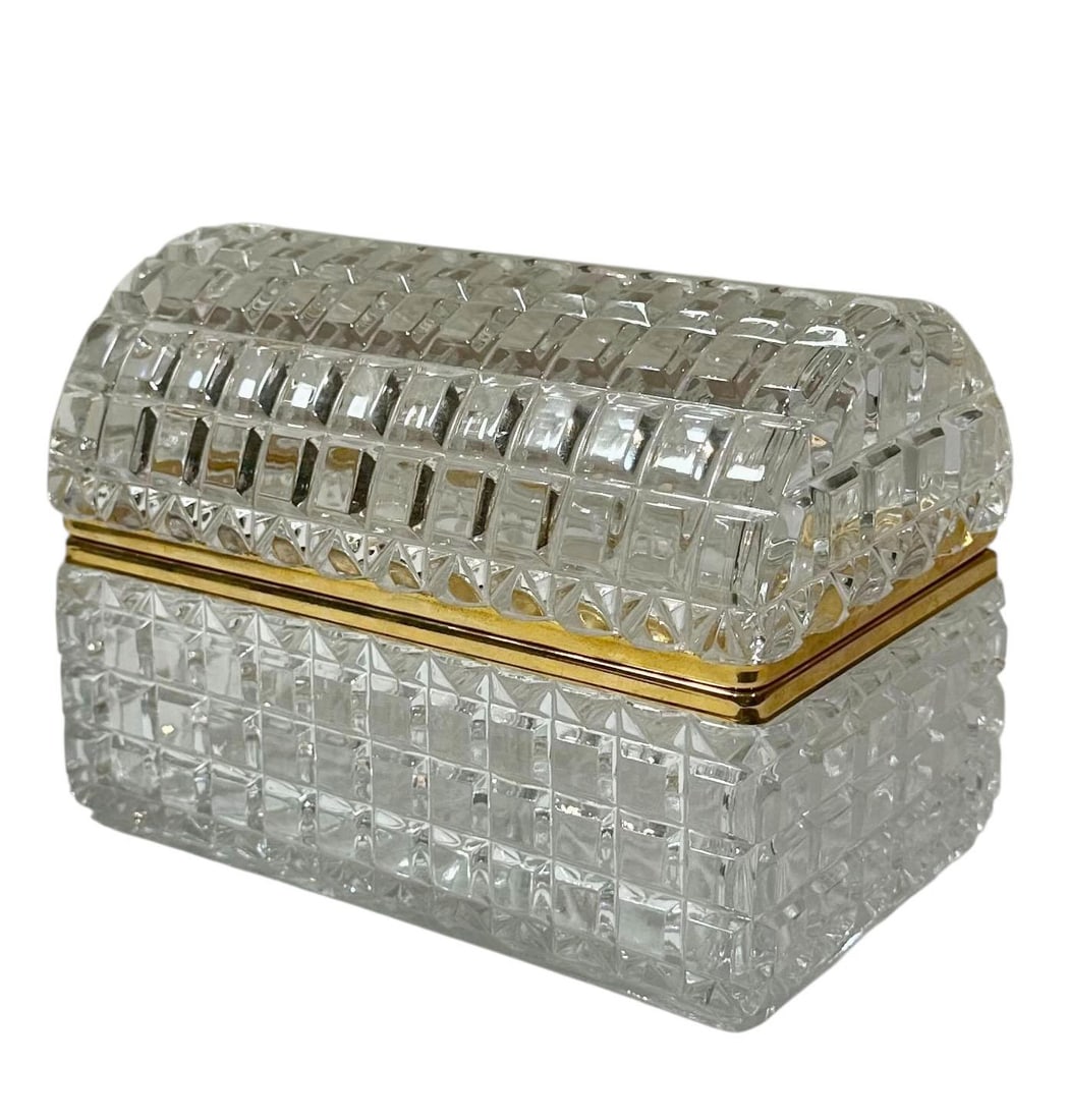 1950s Czechoslovakian Crystal Box - 2