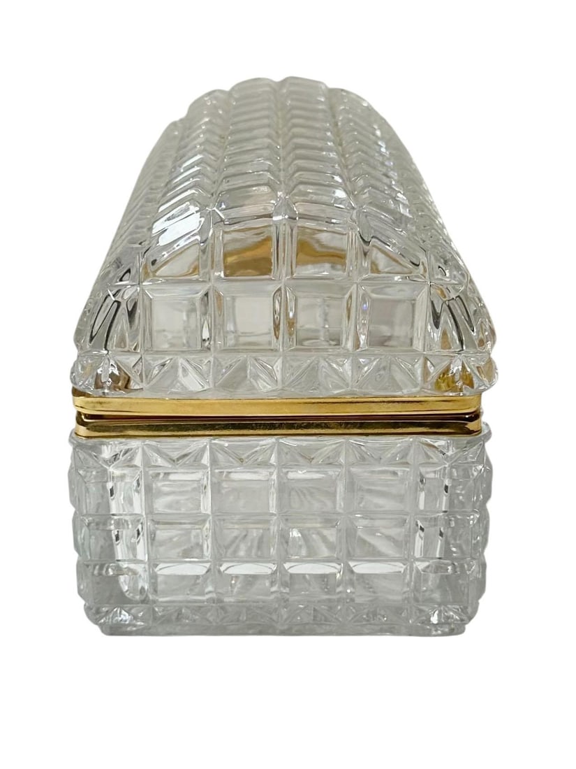1950s Czechoslovakian Crystal Box - 3
