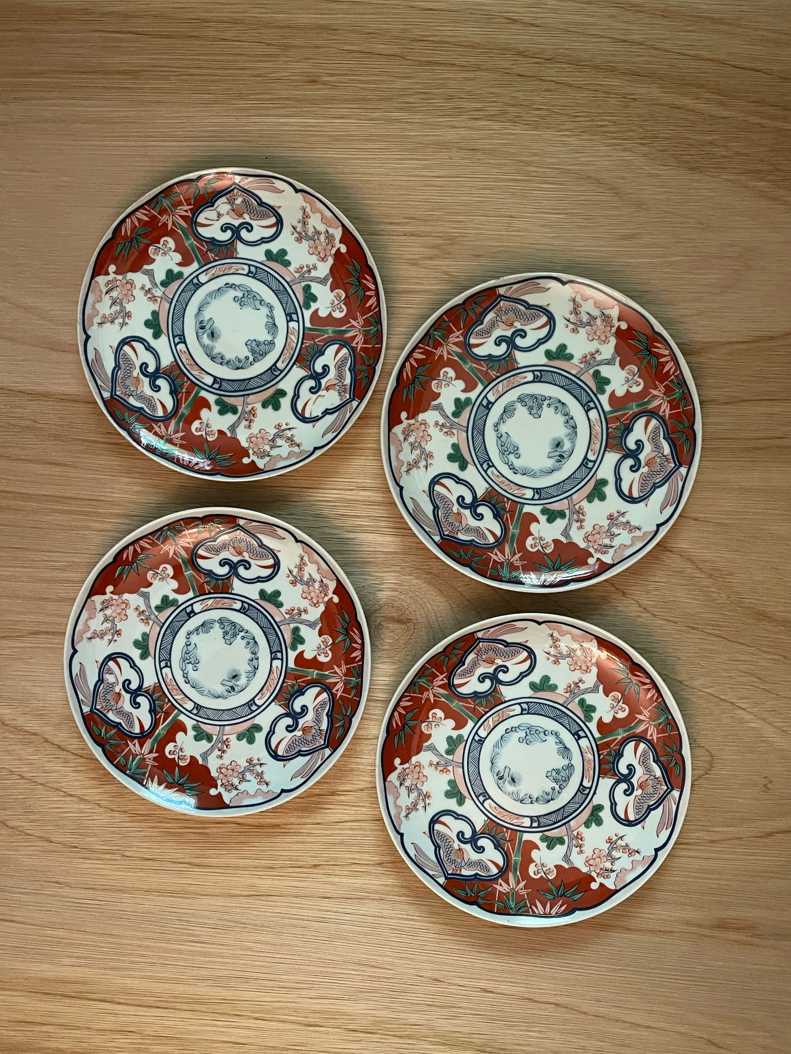 Mid 20th Century Georges Briard "Heirloom"? Small Plates- Set of 4 - 7