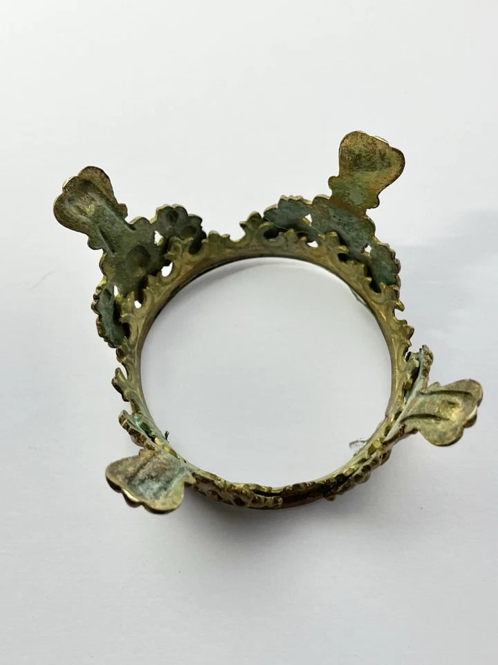 19th Century Antique Imari Dore Japanese Porcelain Gold Gilt Potpourri, Foo Dogs - 11