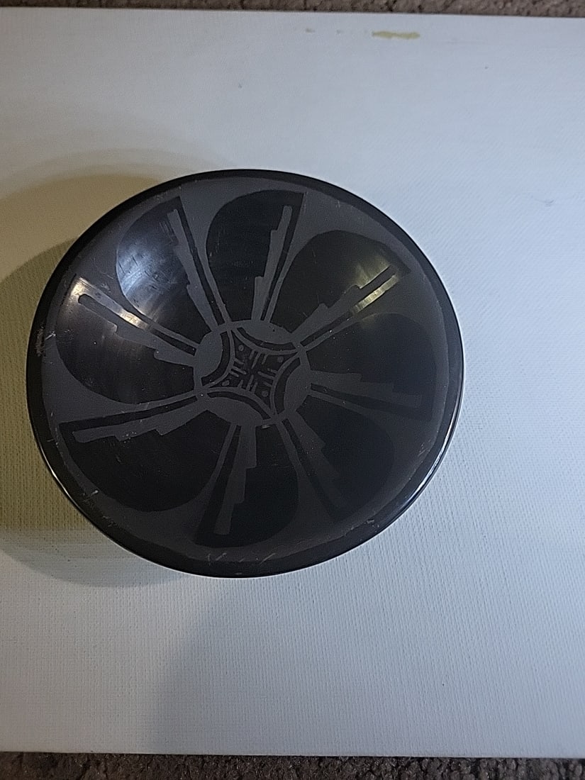 Vintage Celestina San Clara Pueblo Native American Bowl - 2