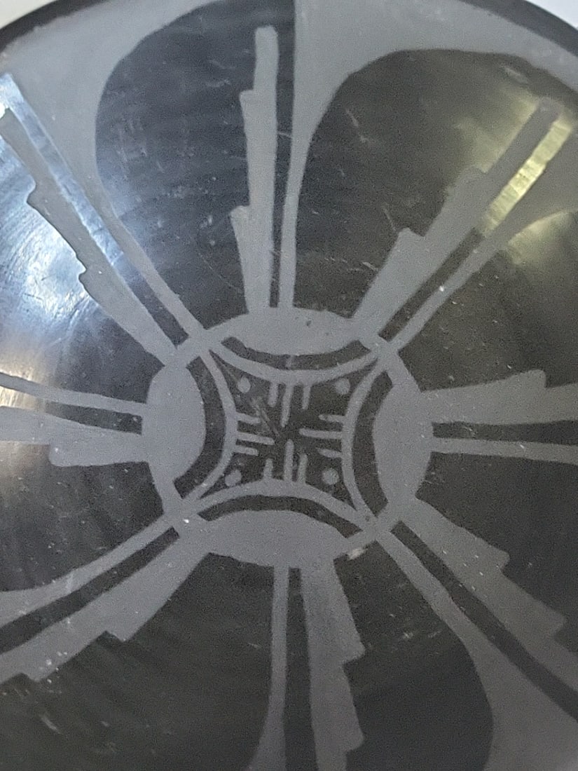 Vintage Celestina San Clara Pueblo Native American Bowl - 4