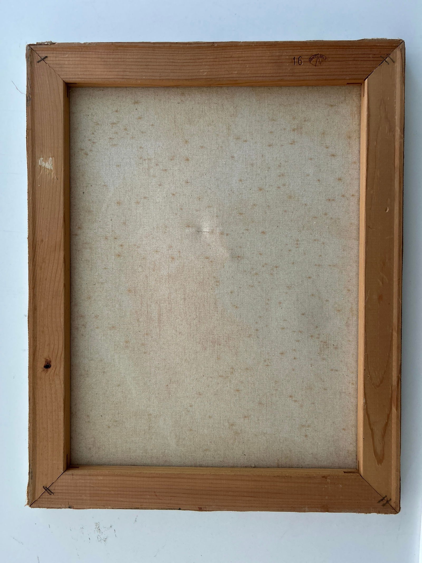 1970s Vintage "˜Bather' Painting in Manner of 1920's -1950's Unsigned and Unframed - 3