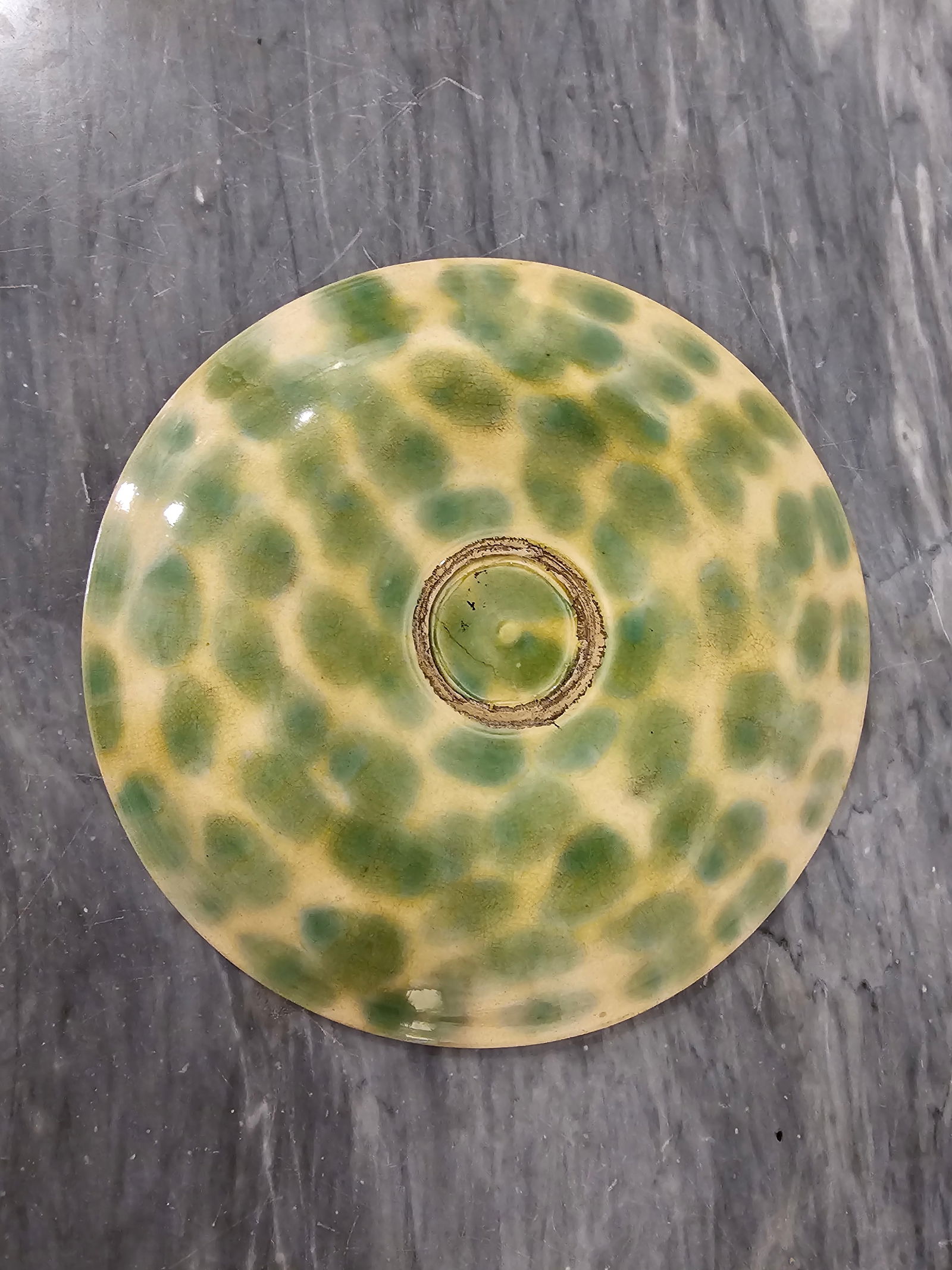 19th Century Begonia Leaf Majolica Plate - 2
