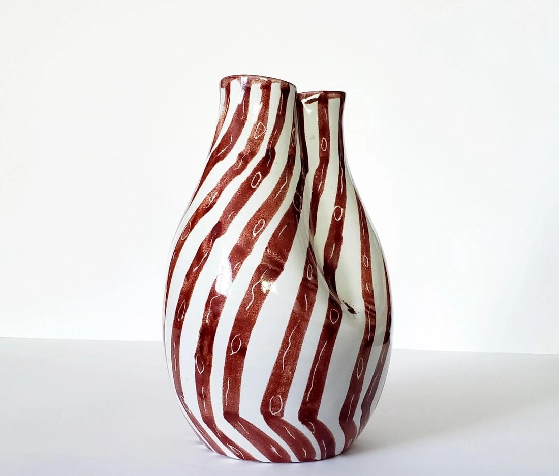 Italian Mid-Century Ceramic Vase - 5