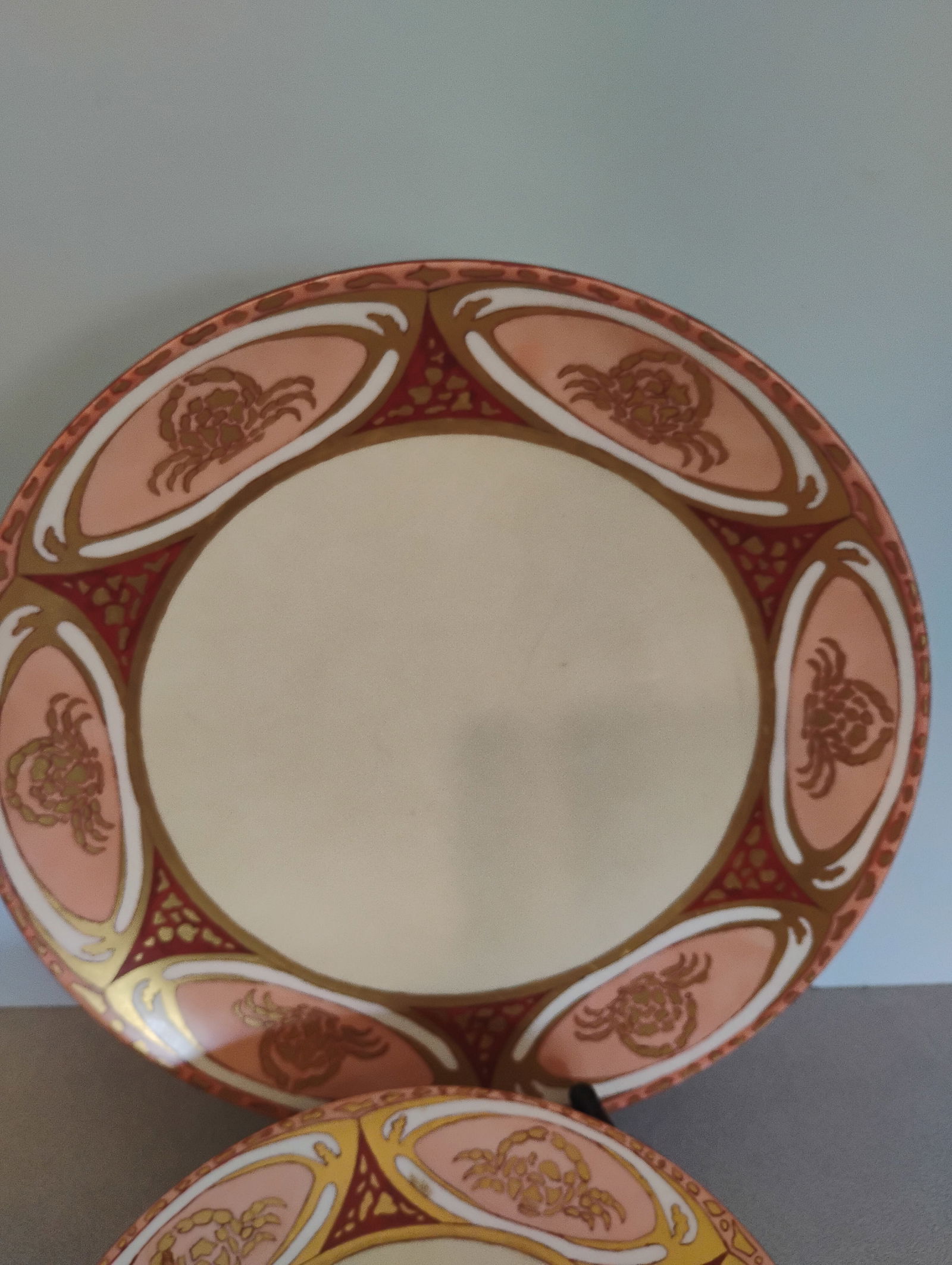 Late 1800s Limoges Hand Painted Dinnerware Set- 9 Pieces - 3