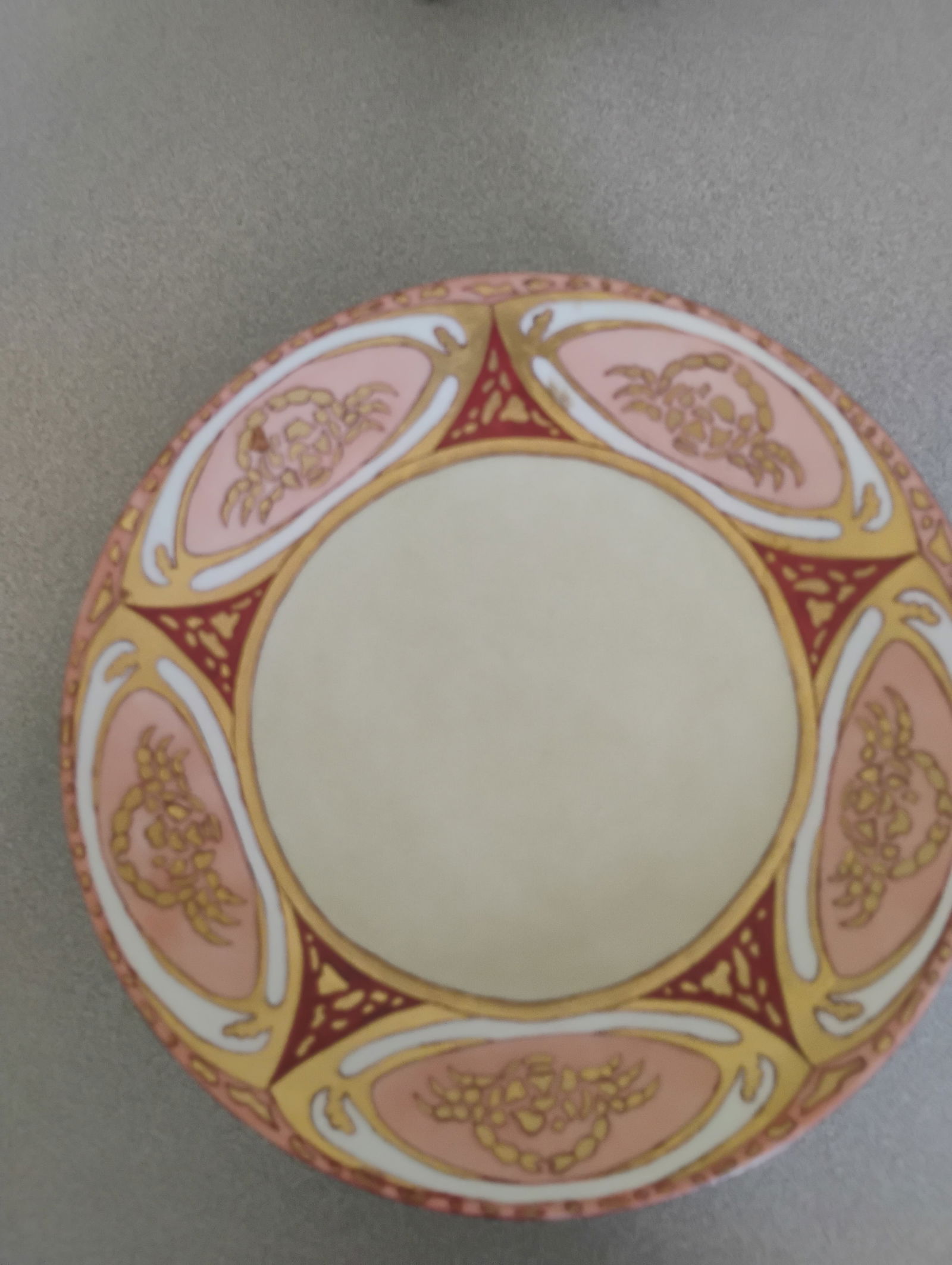 Late 1800s Limoges Hand Painted Dinnerware Set- 9 Pieces - 4