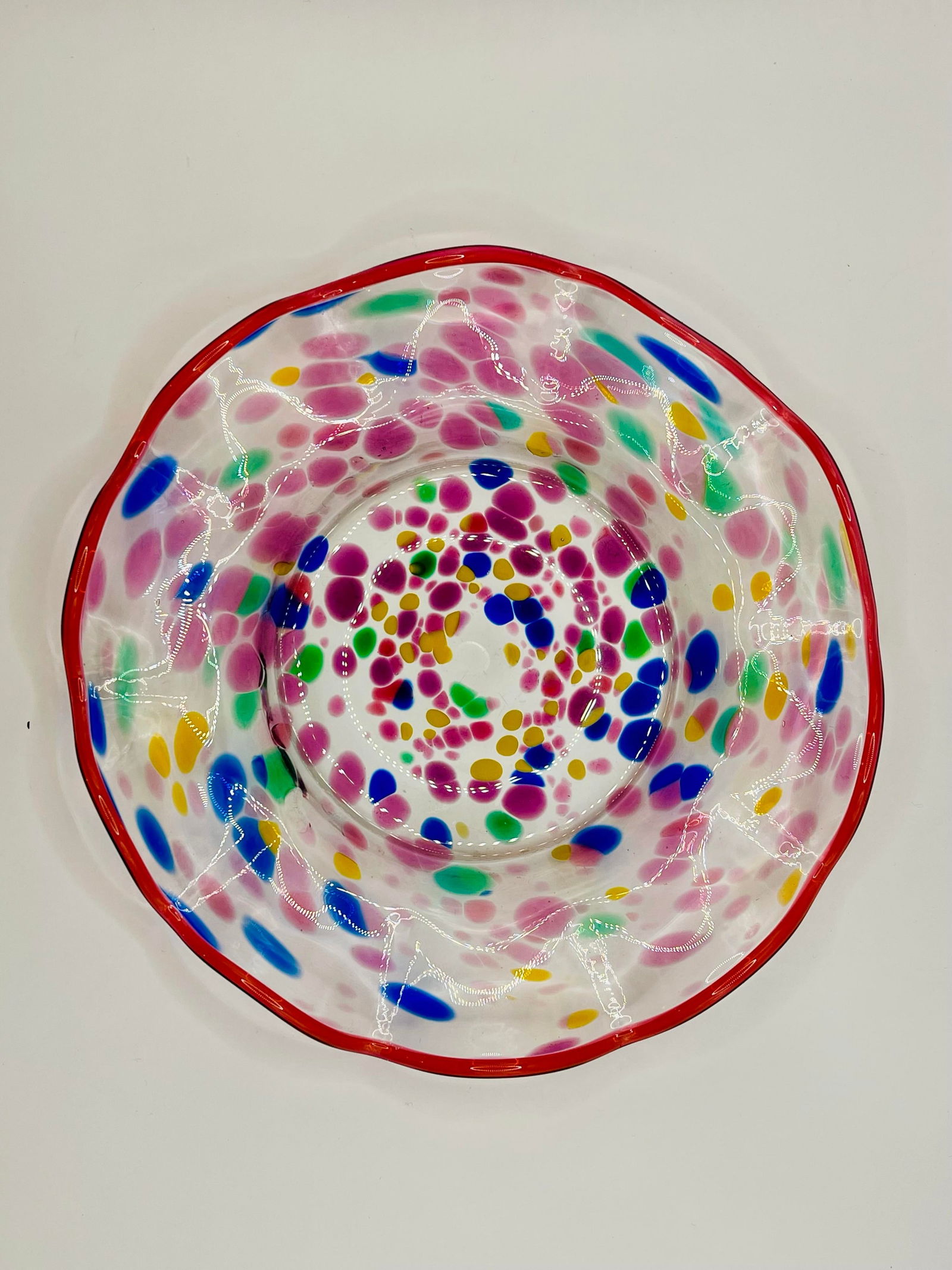 Late 20th Century Ruffle Edge Small Plate - 2