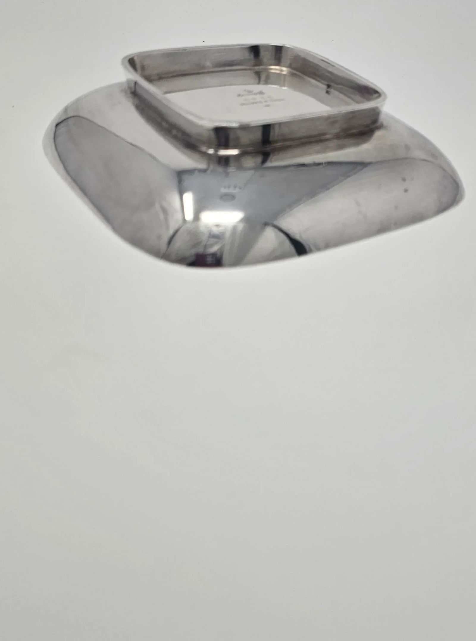 Mid 20th Century Vintage Reed & Barton Silver Plated Embassy Bon Bon Tray - 3