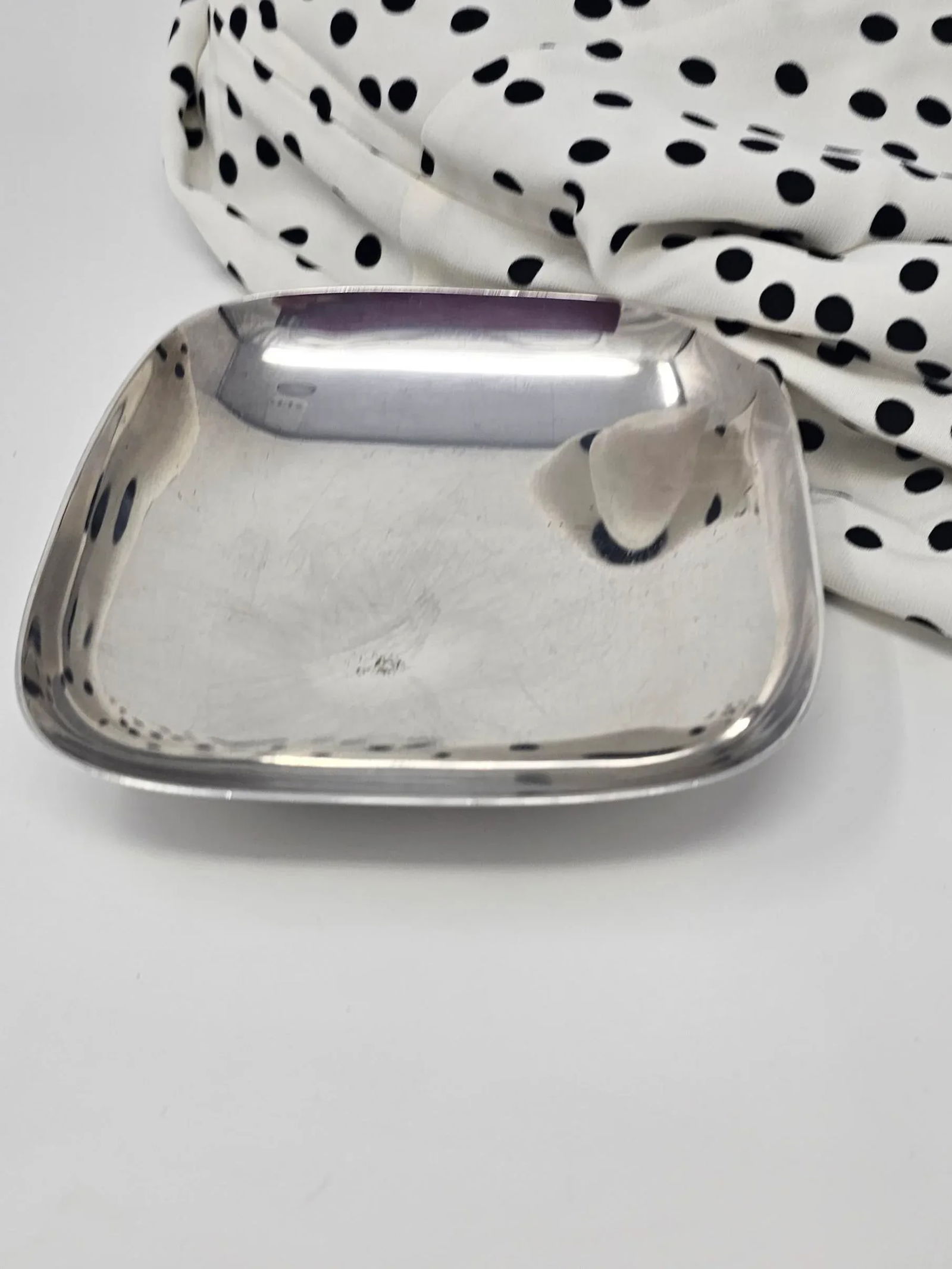 Mid 20th Century Vintage Reed & Barton Silver Plated Embassy Bon Bon Tray - 7